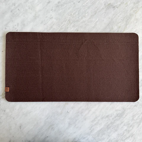 BODEGA - Mousepad Fieltro café 60x31