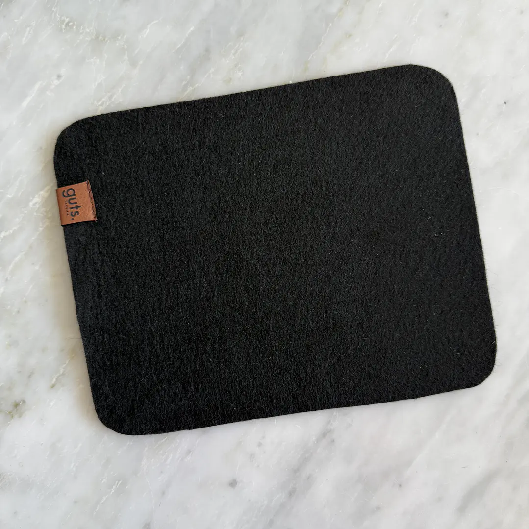 BODEGA - Mousepad fieltro 17x21 negro 1