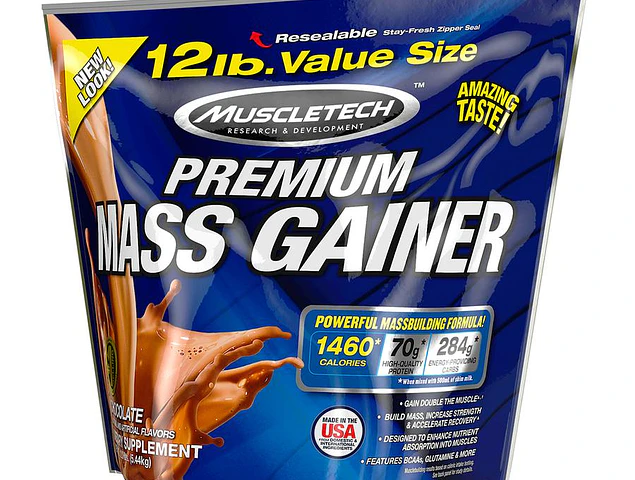 Premium Mass Gainer (12 Lbs) Muescletech