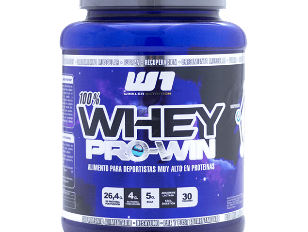 WHEY PRO WIN 1 KILO 30 SERVICIOS