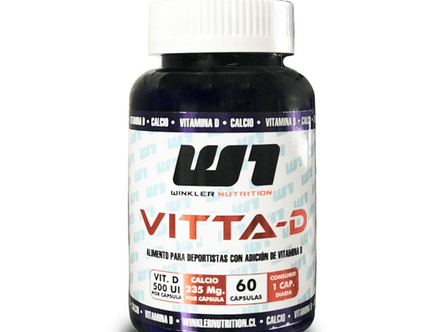 Vitamina D3 Vitta-D 60 Cápsulas