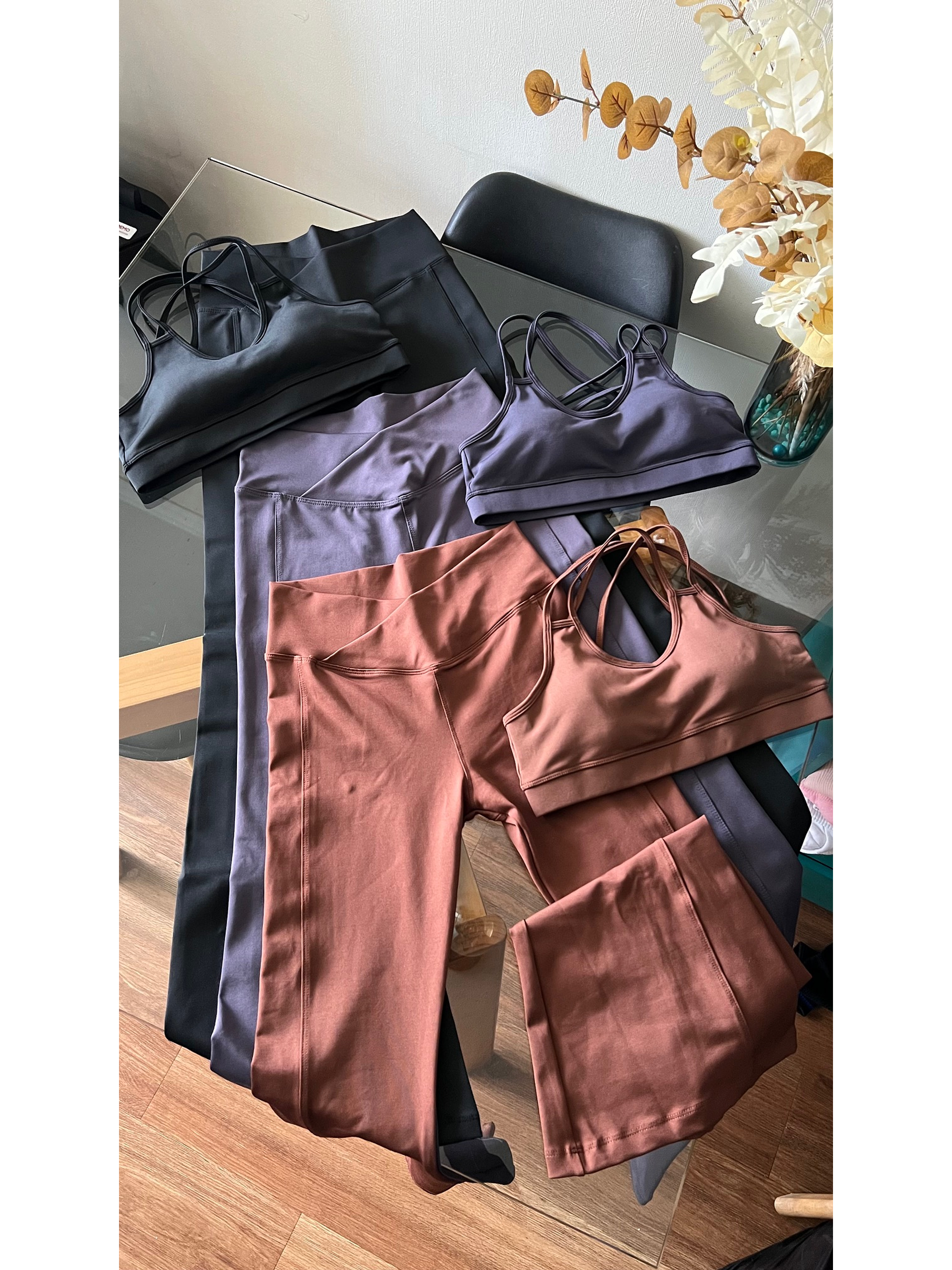 Calza flare pretina cruzada standard  6