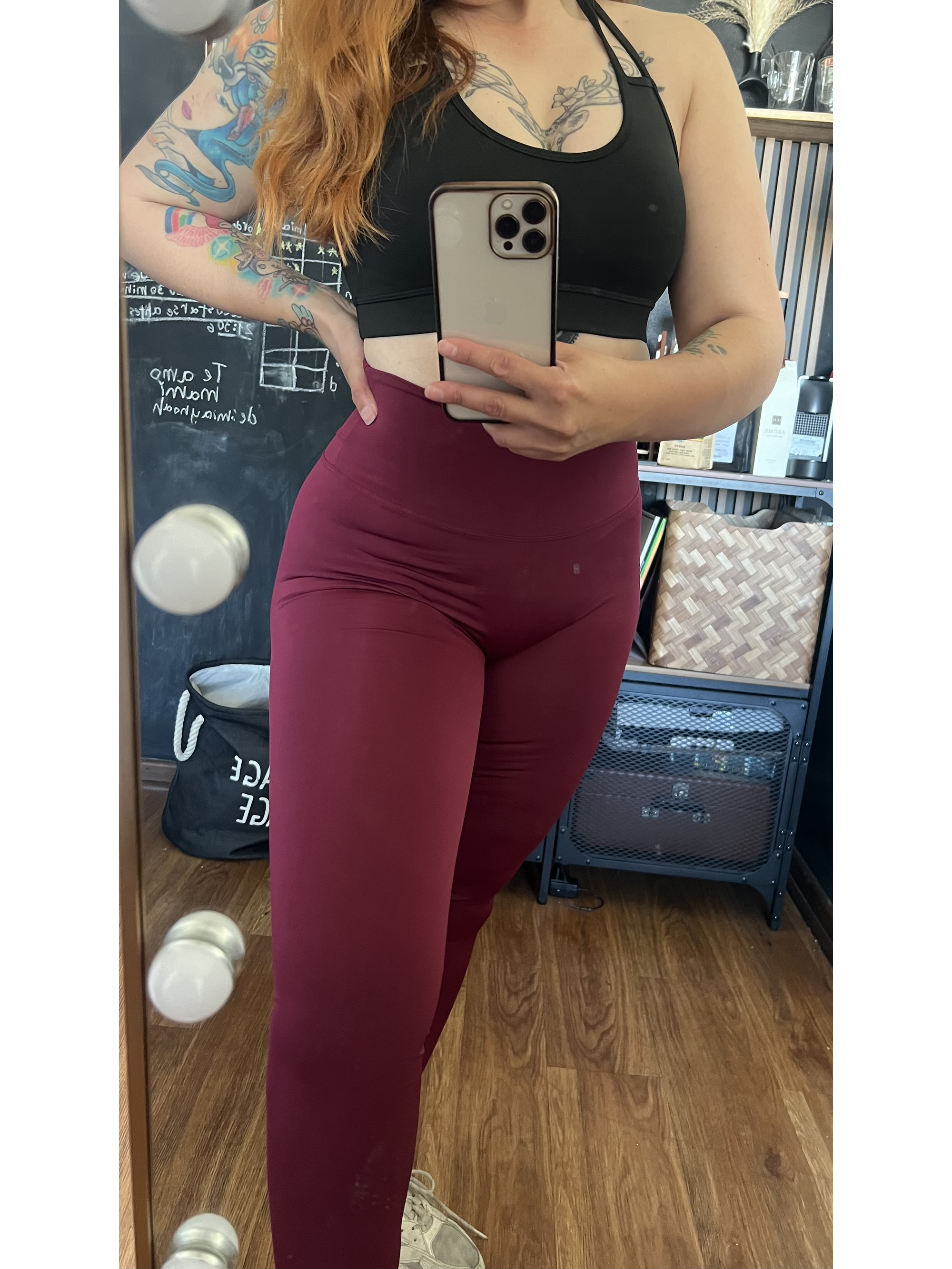 Calza lisa triple corte corazón y sin costura delantera 3