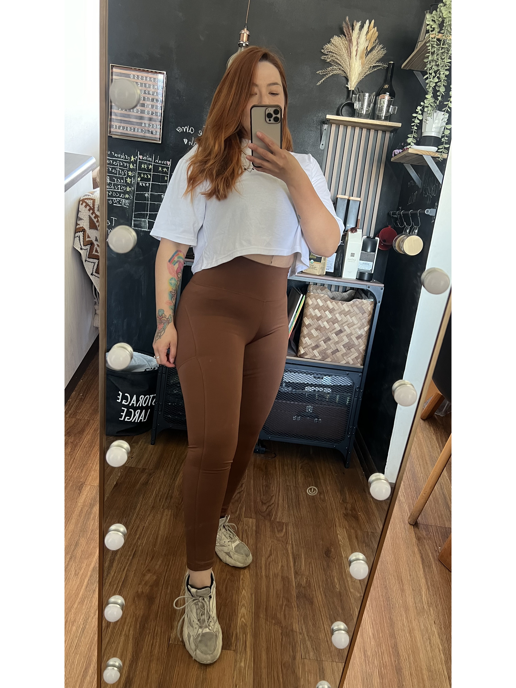 Calza con bolsillo pretina fajera 4