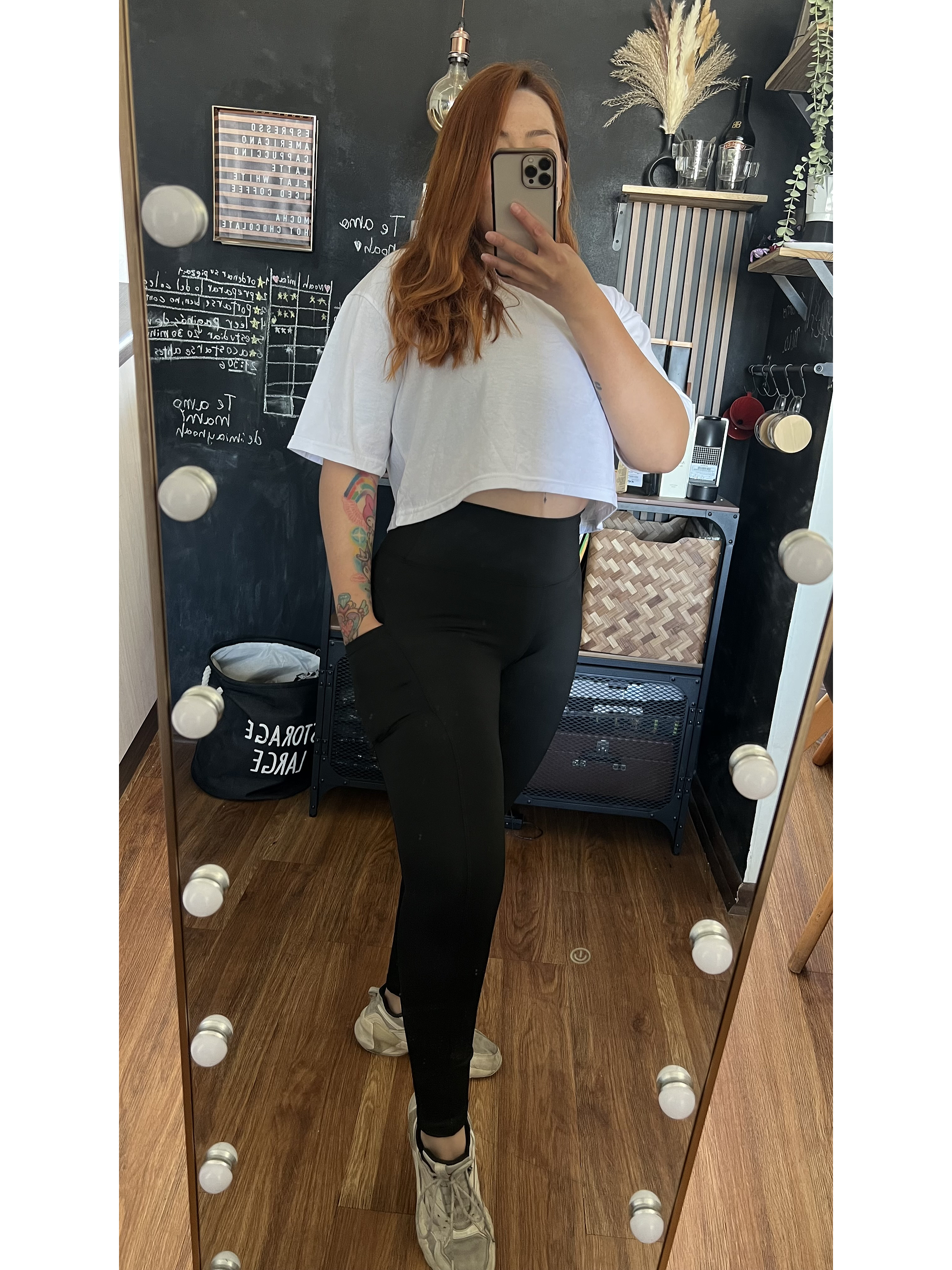 Calza con bolsillo pretina fajera 5