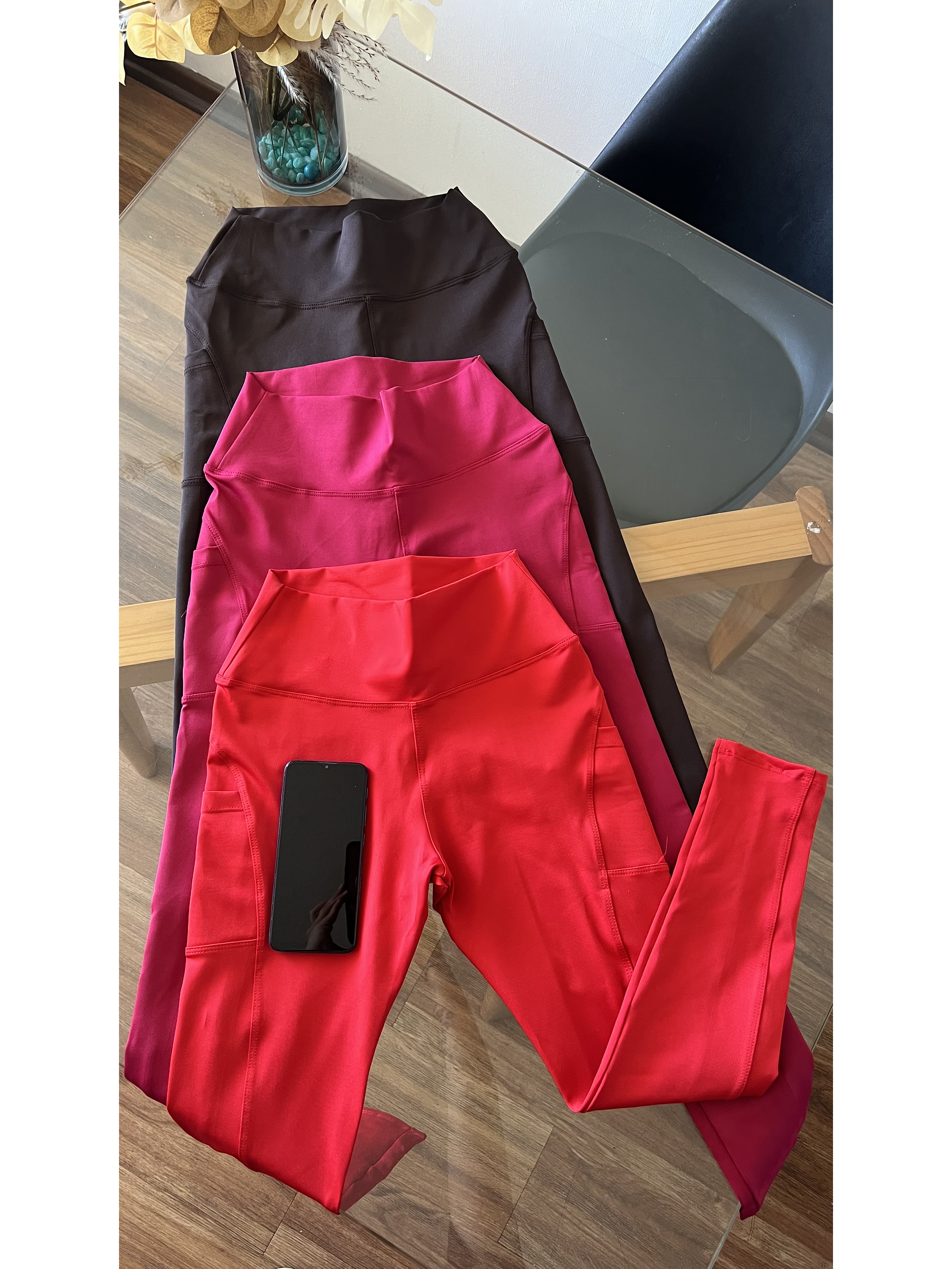 Calza con bolsillo pretina fajera 11