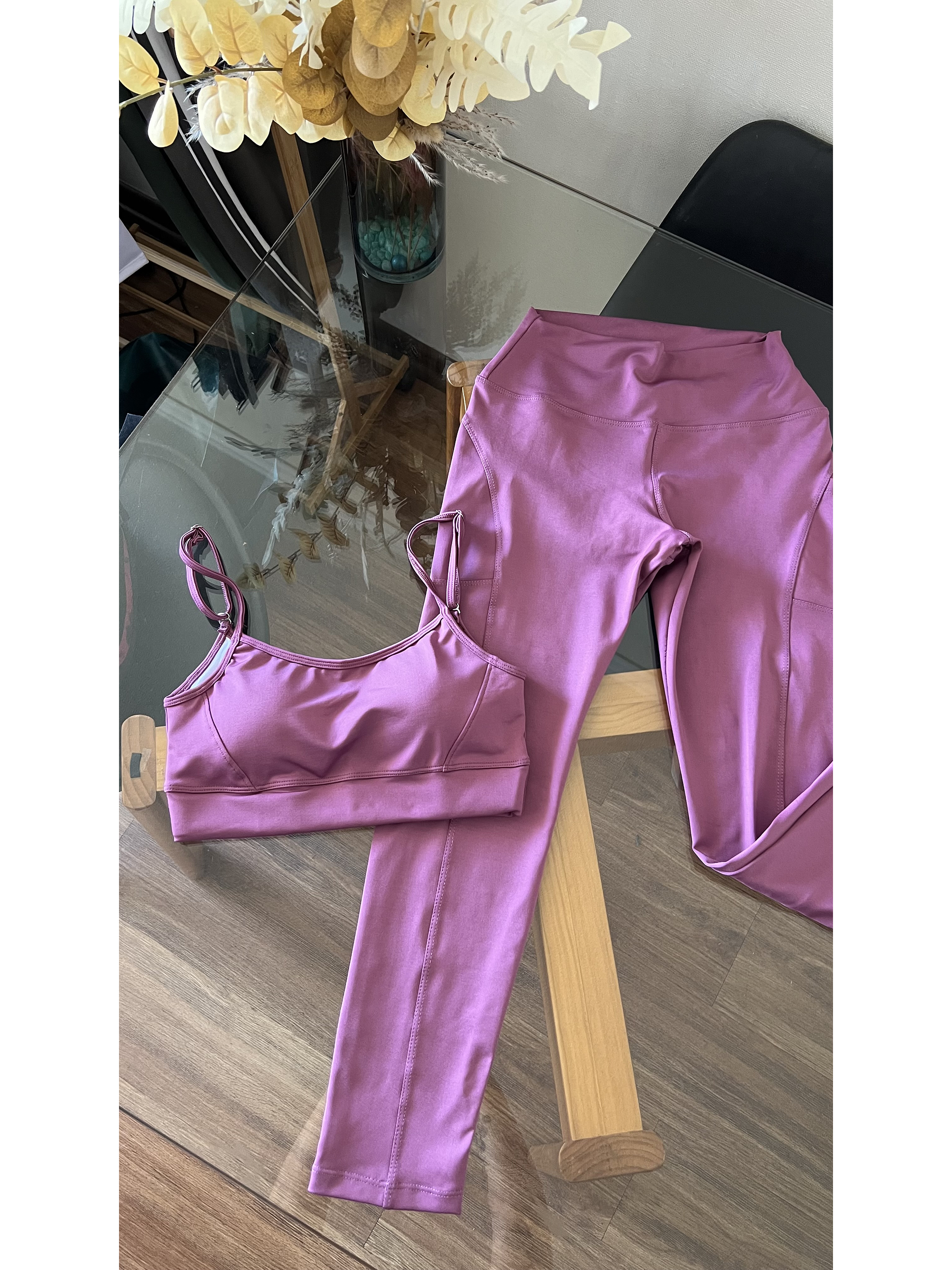 Calza con bolsillo pretina fajera 16