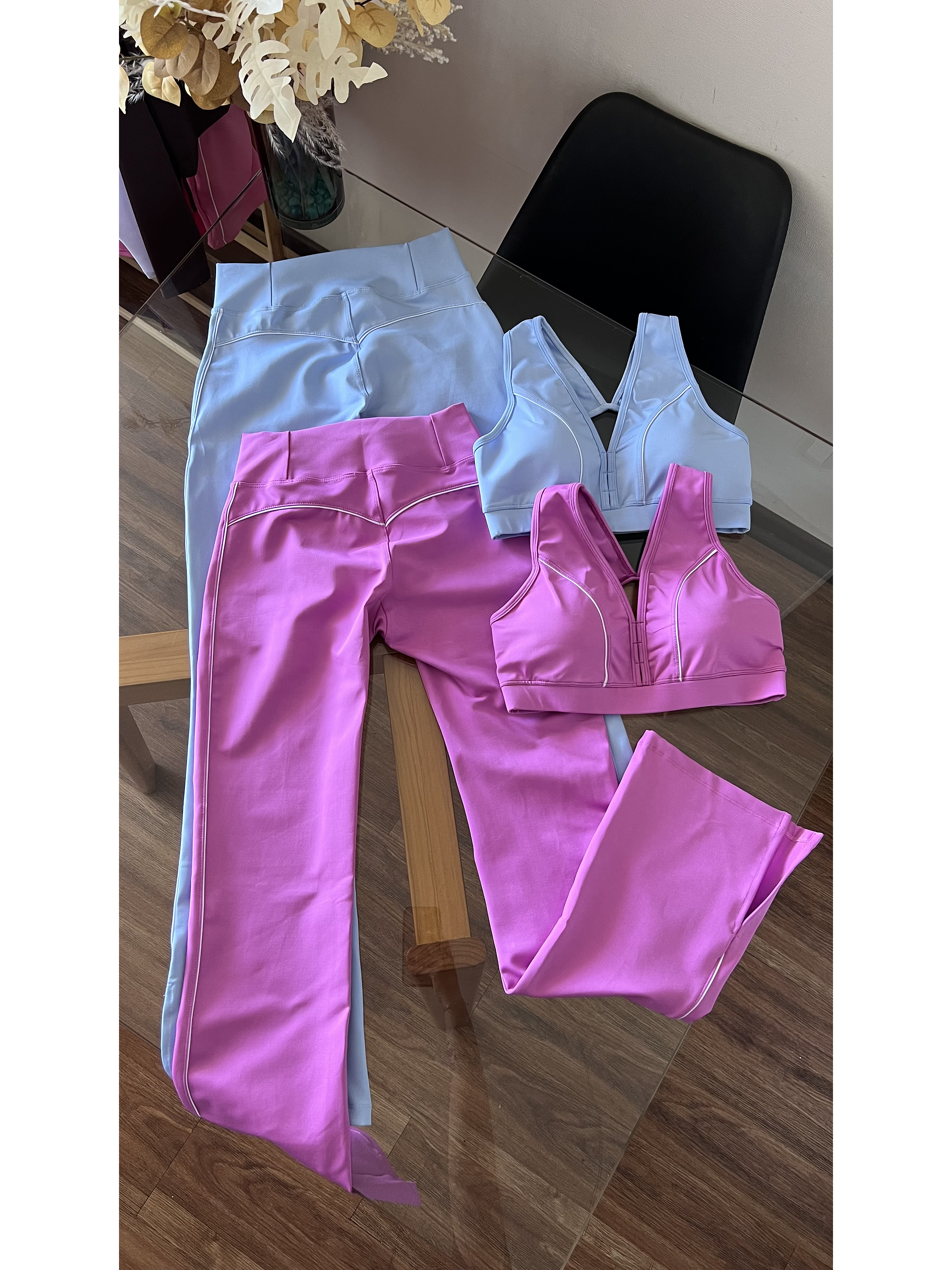 CALZA LINES FLARE SIN COSTURA  6