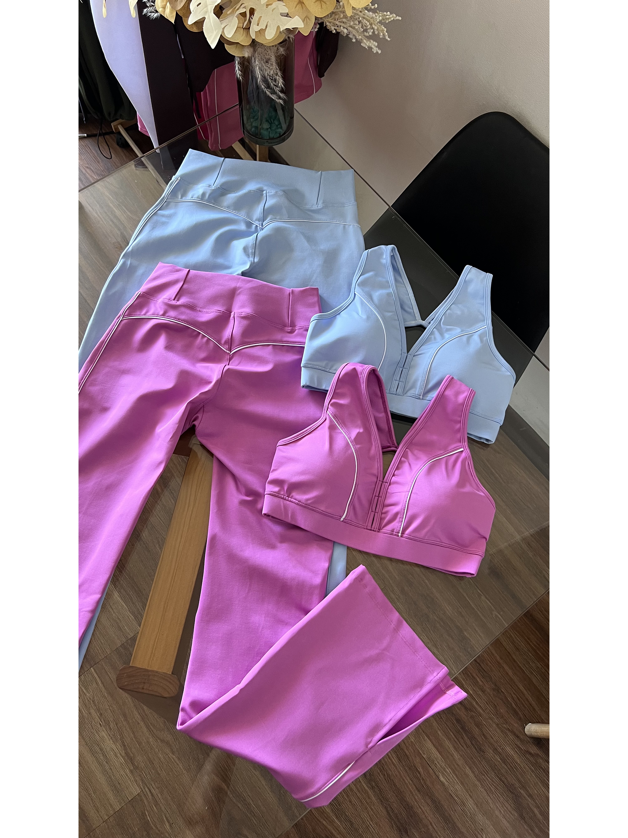 CALZA LINES FLARE SIN COSTURA  8