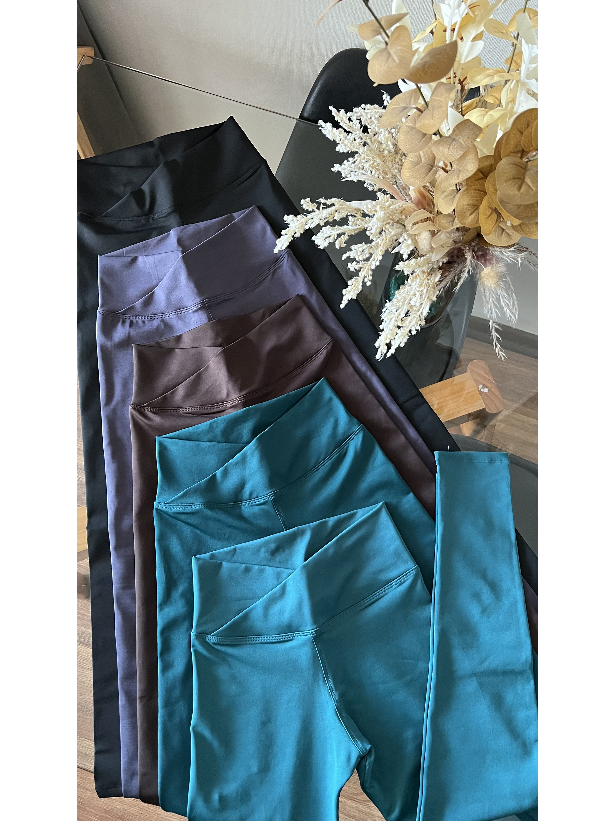 Calza lisa pitillo pretina cruzada standard 2