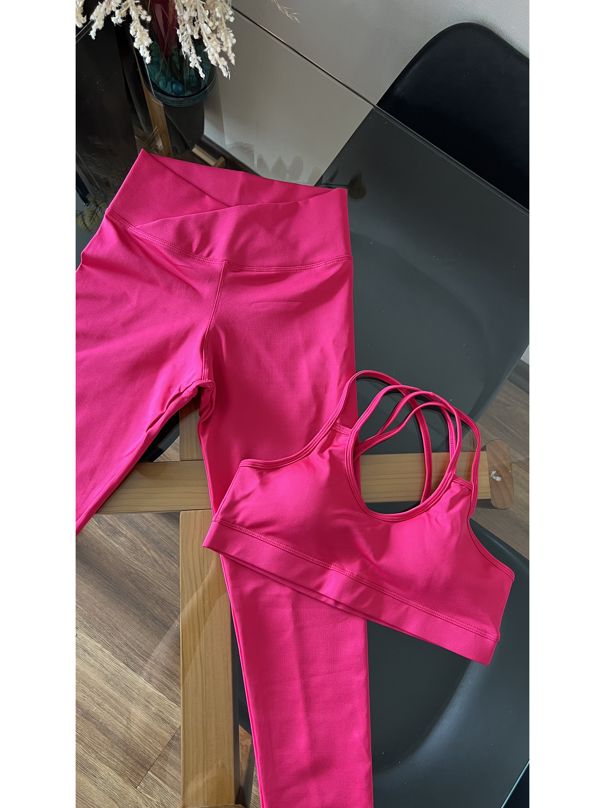 Calza lisa pitillo pretina cruzada standard 6