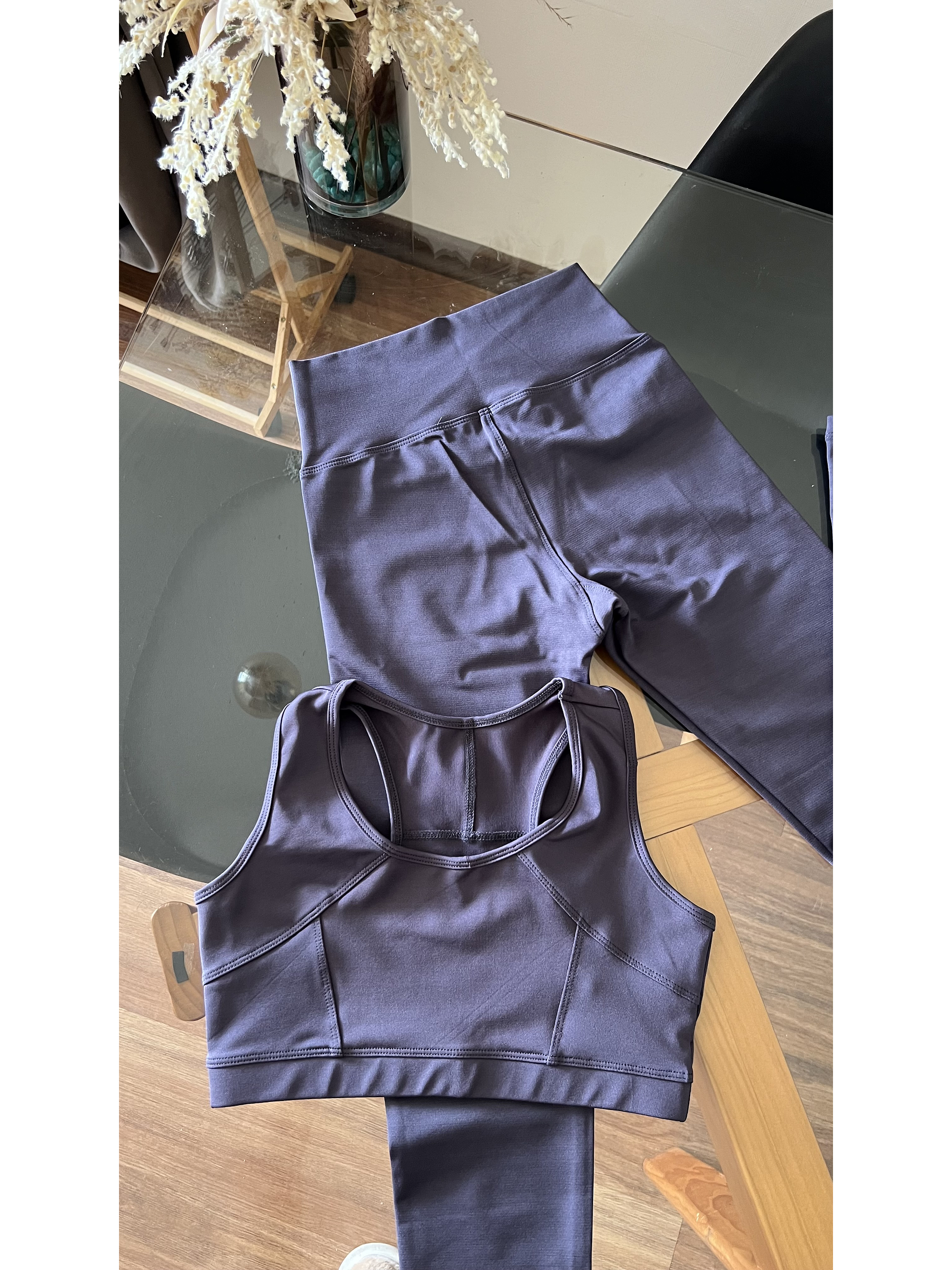 Calza lisa pitillo pretina cruzada standard 7