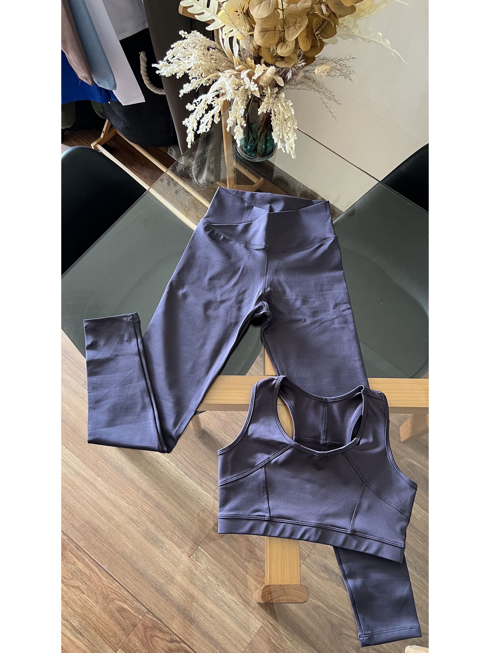 Calza lisa pitillo pretina cruzada standard 9