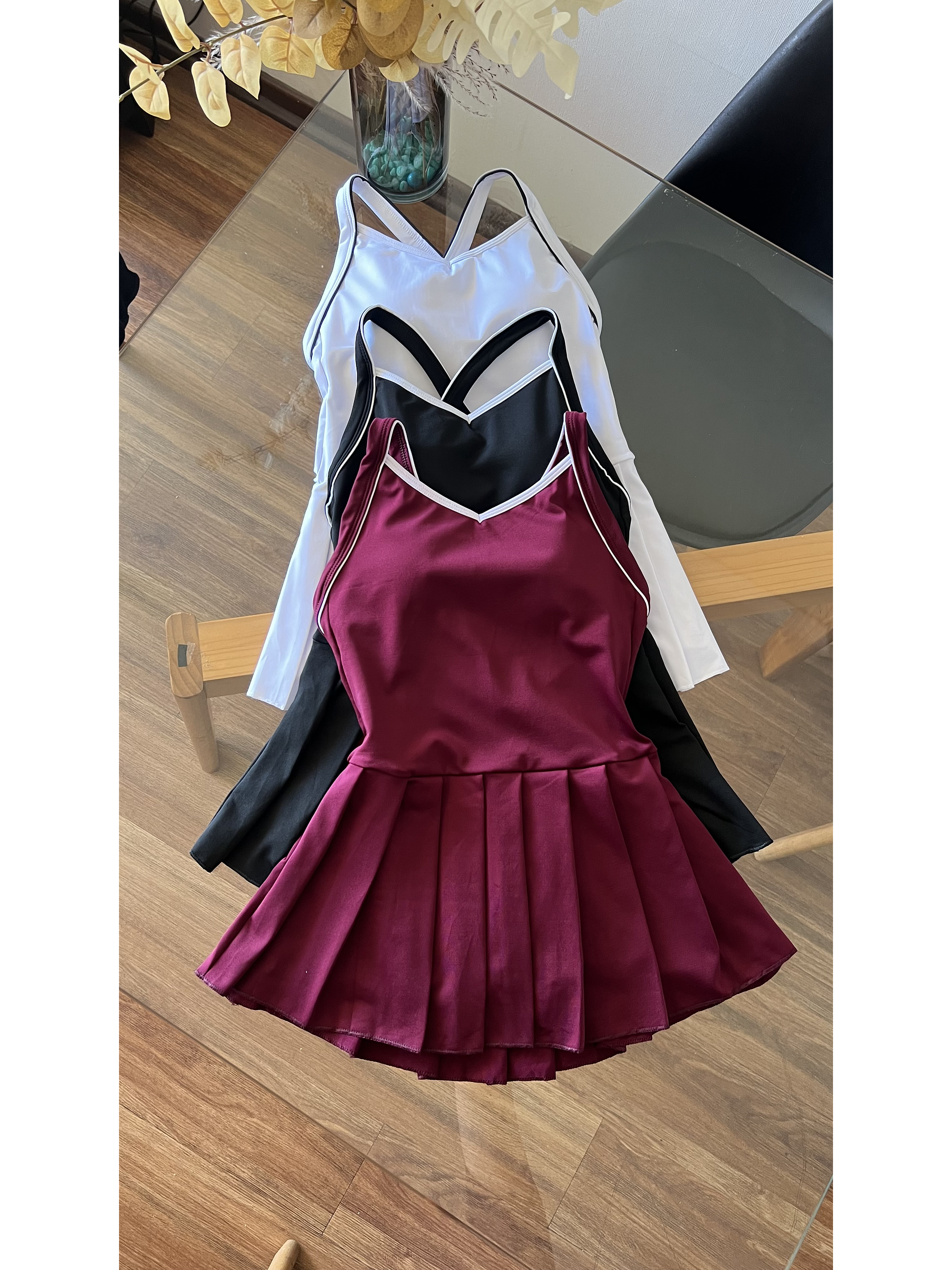 Enterito LINES falda plizada  1