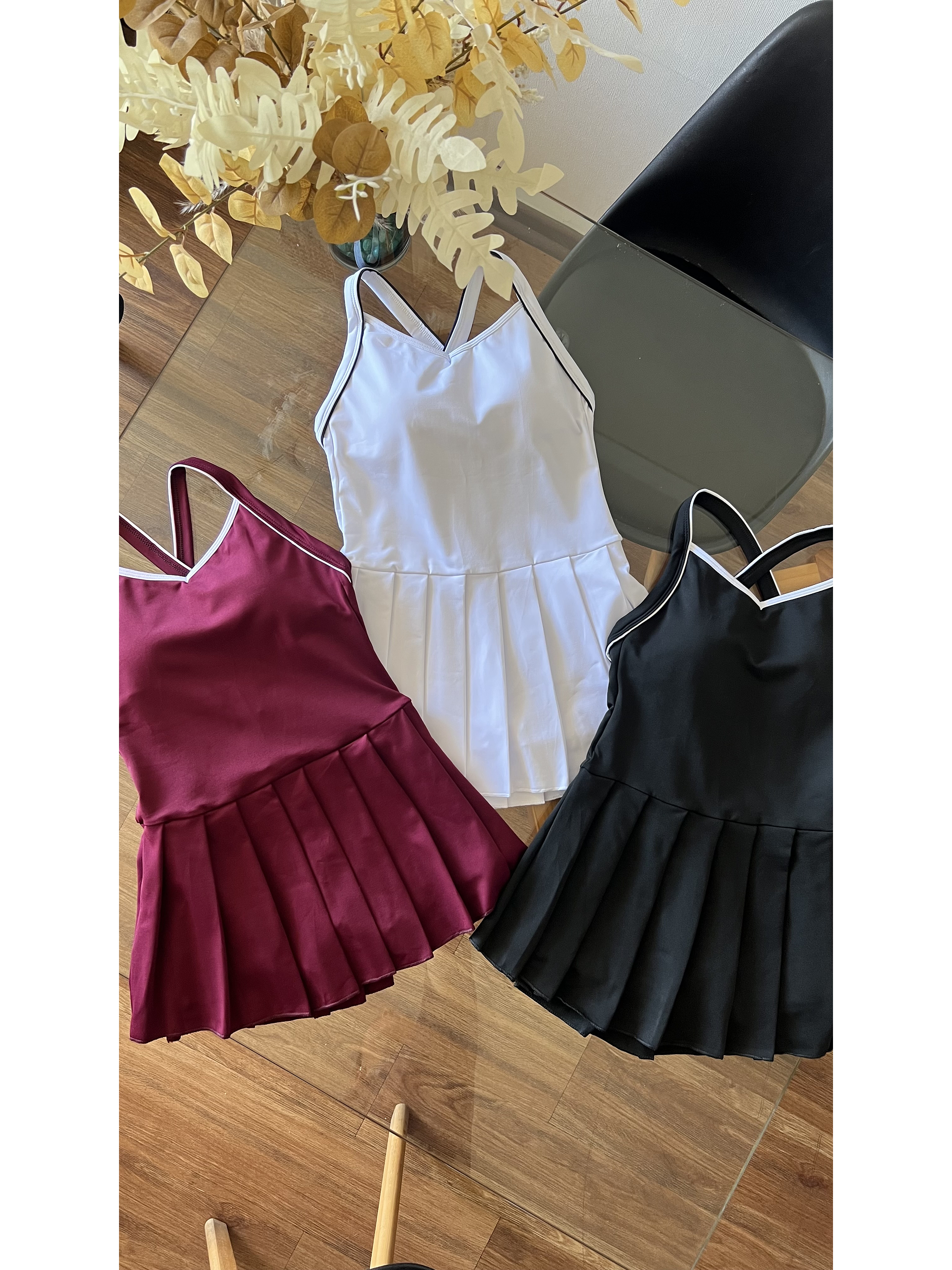 Enterito LINES falda plizada  5