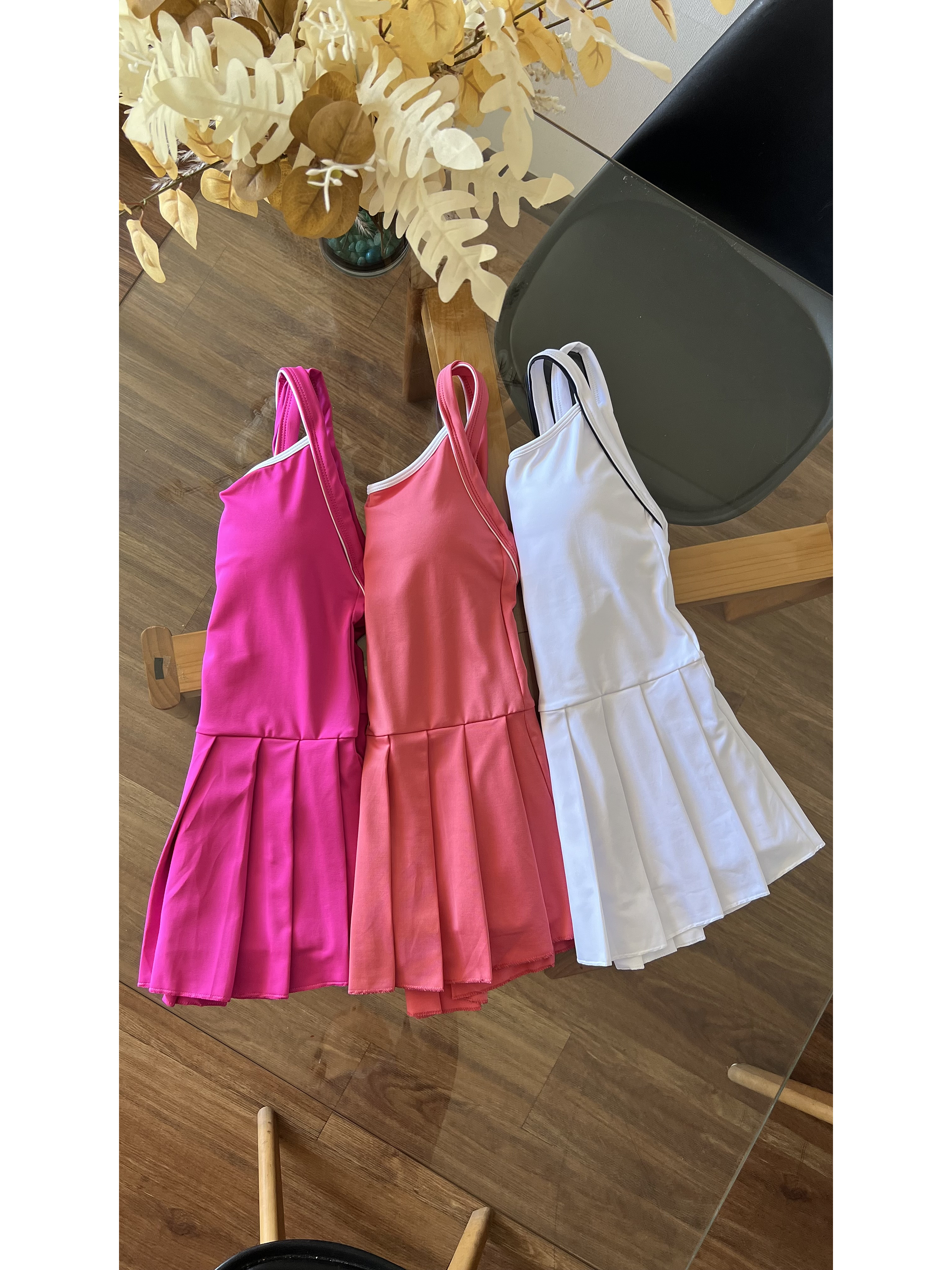 Enterito LINES falda plizada  11