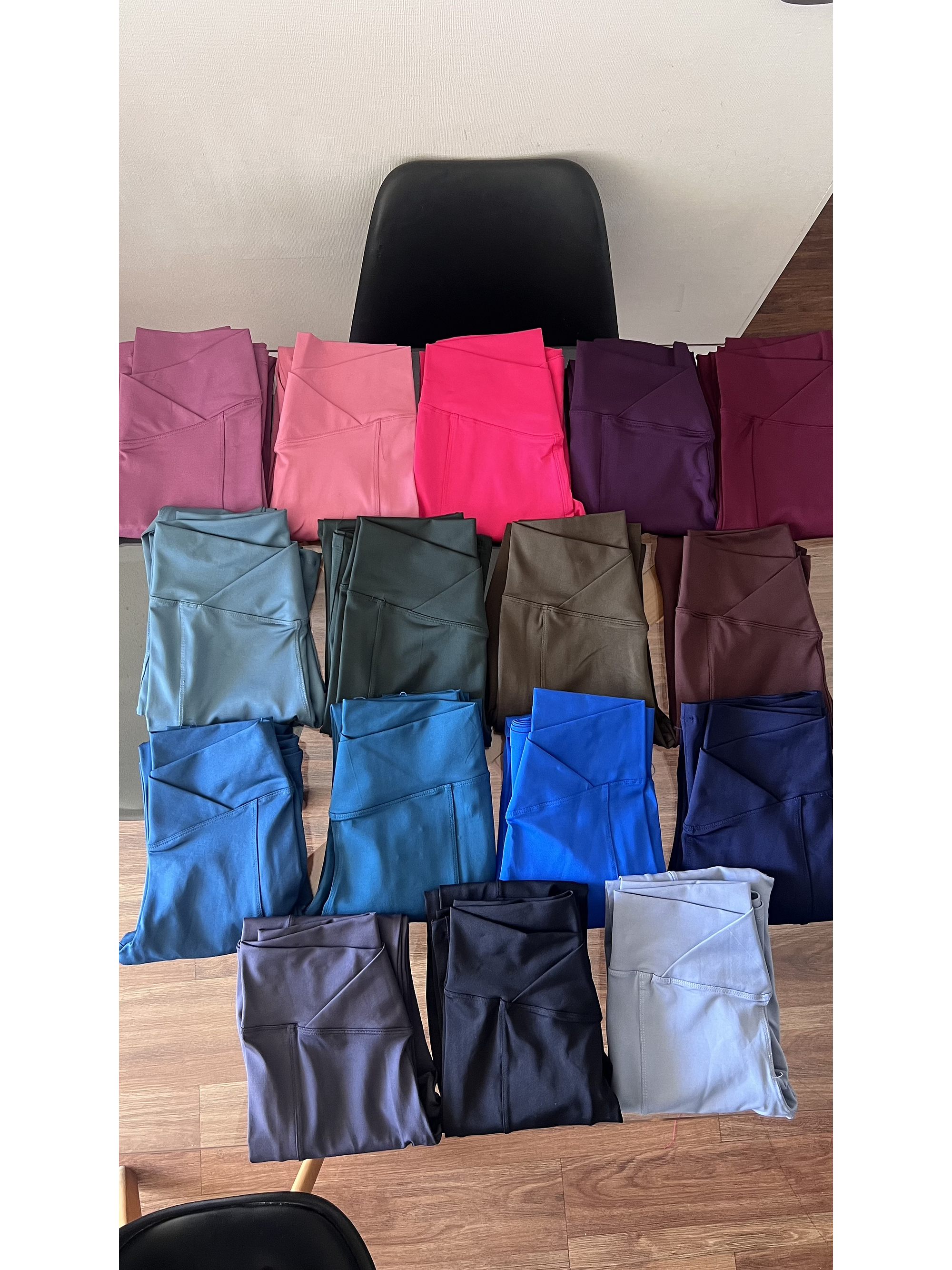 Calza flare pretina cruzada standard  2