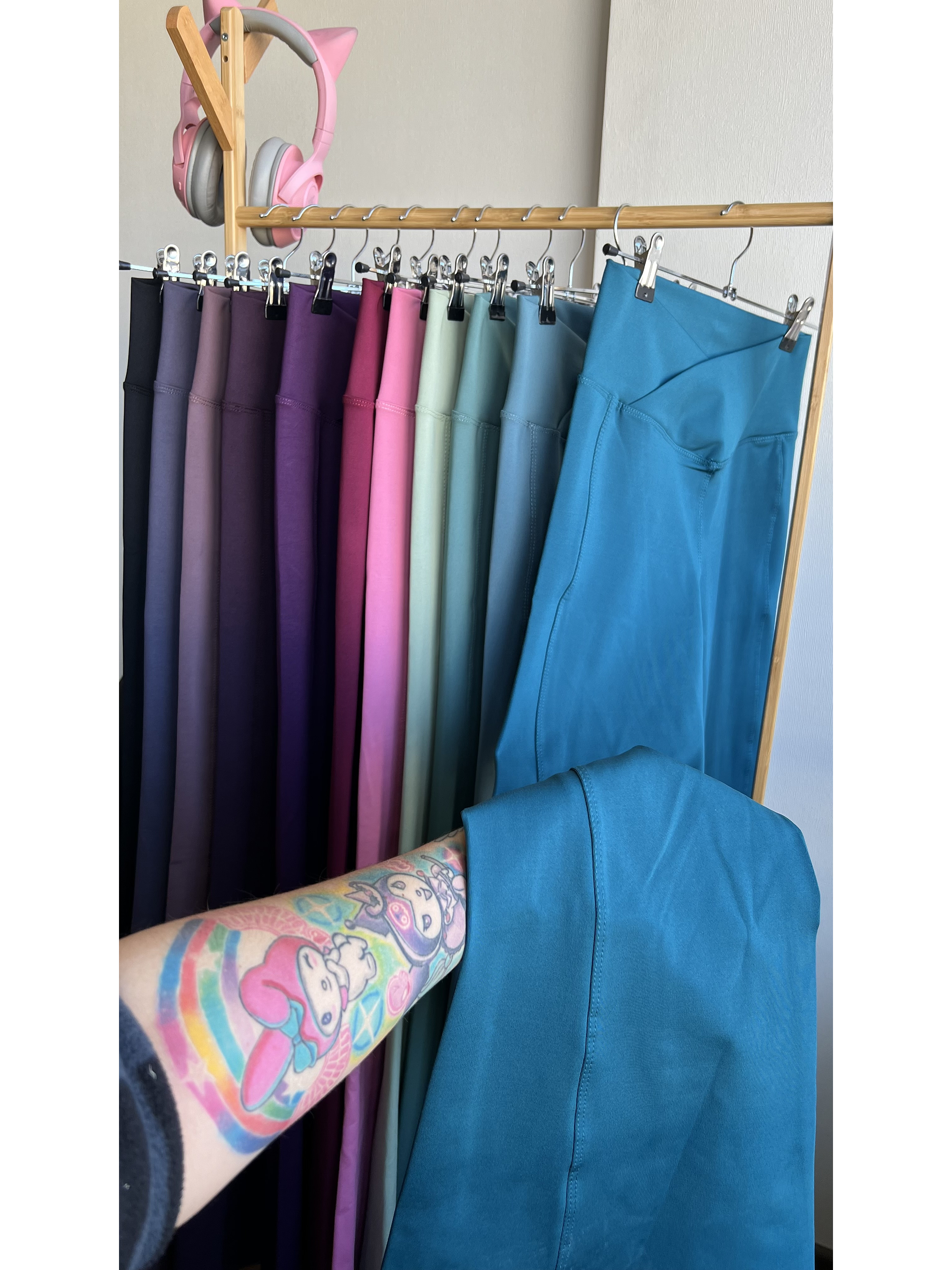 Calza flare pretina cruzada standard  14