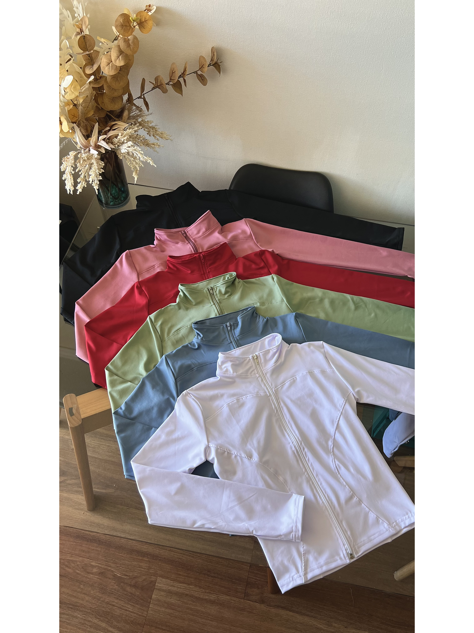 Chaqueta de compresión cierre completo 5