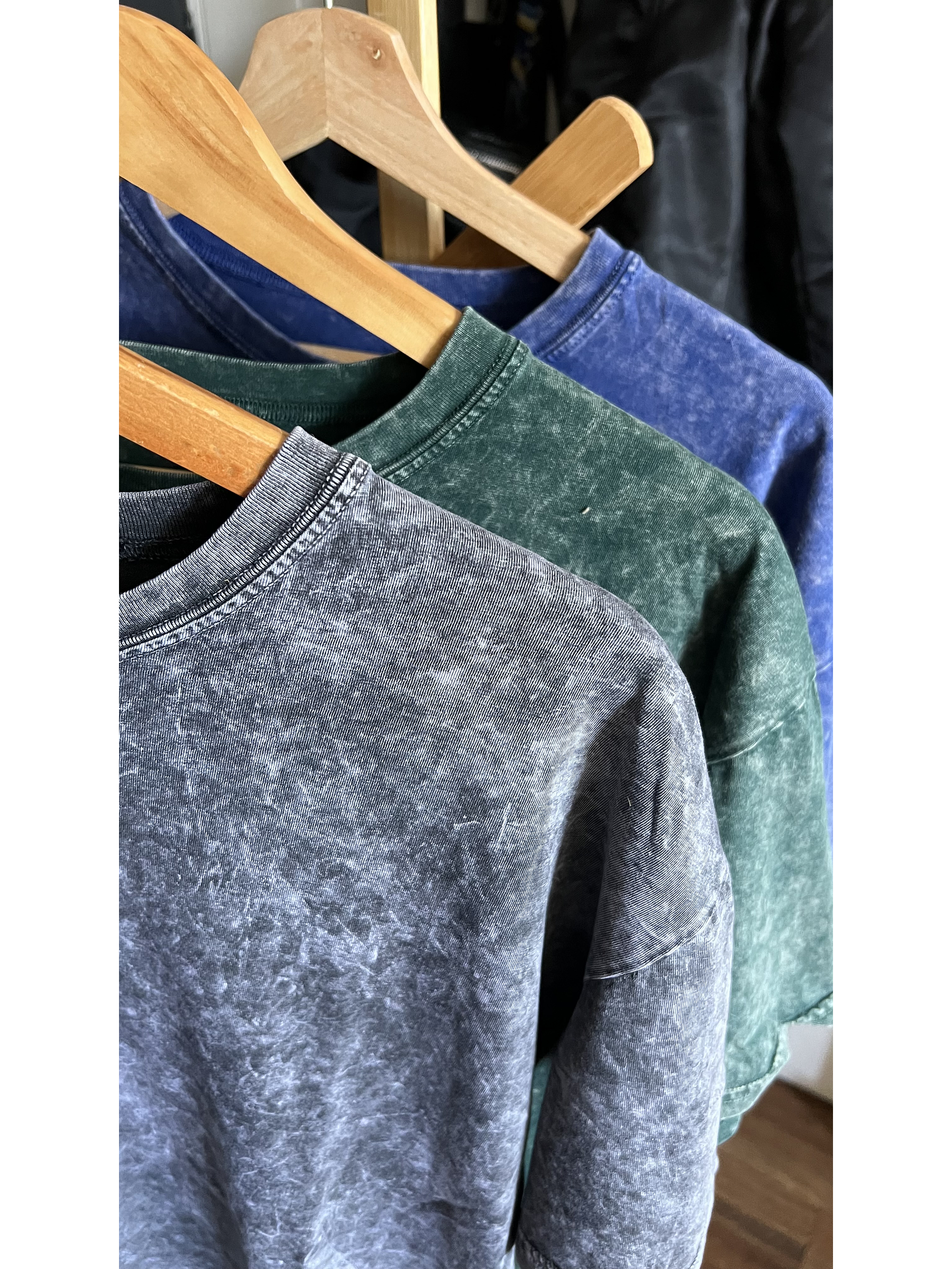 Poleras larga acid wash  2