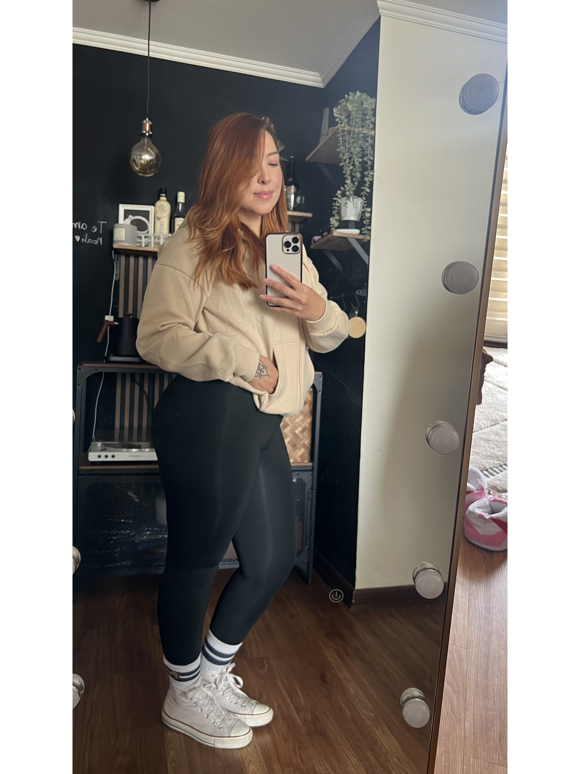 Calza pitillo semi push up 12