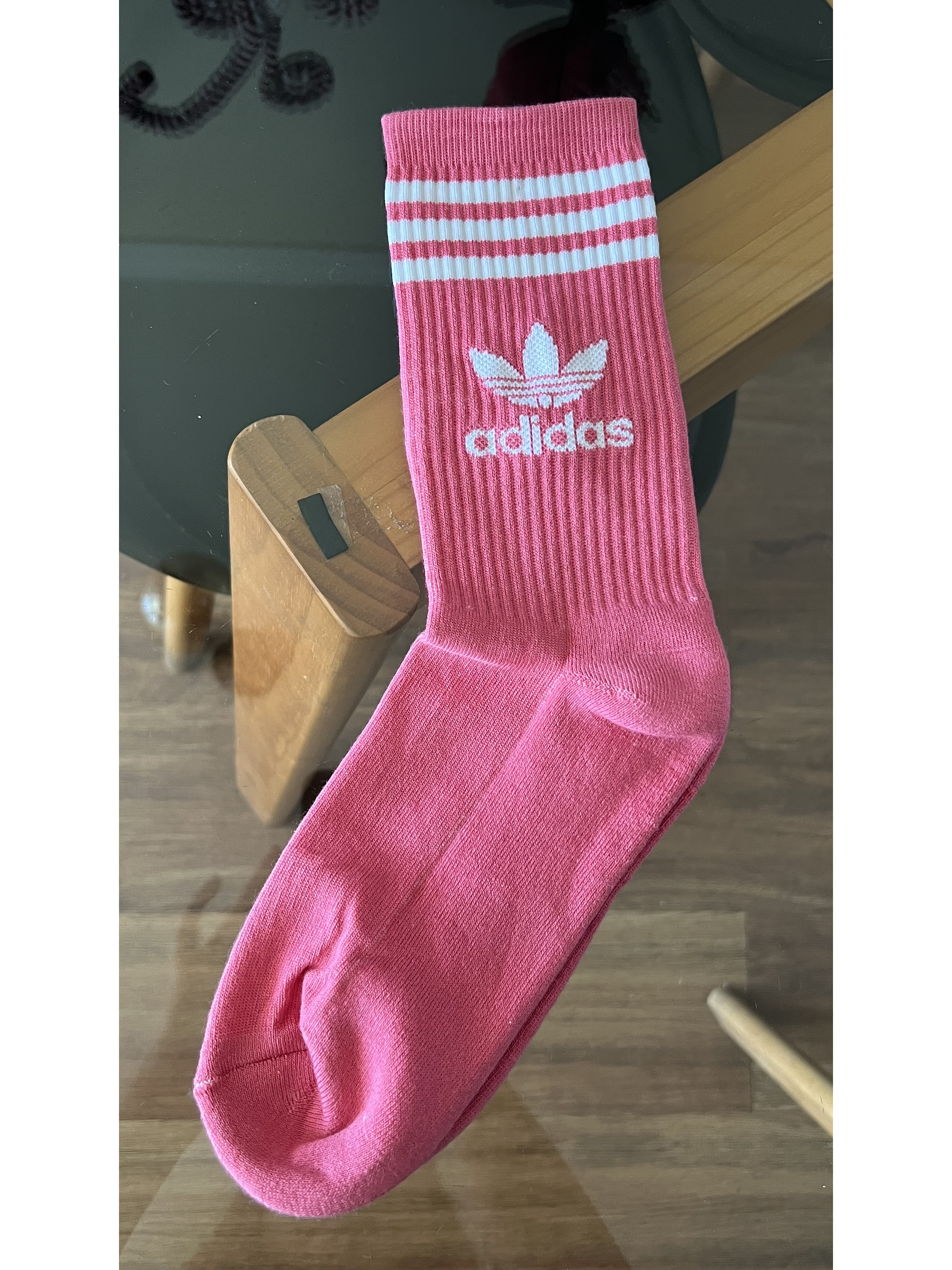 Calcetas adidas coral  2