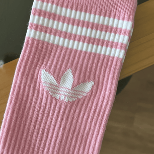 Calcetas adidas pastel logo blanco