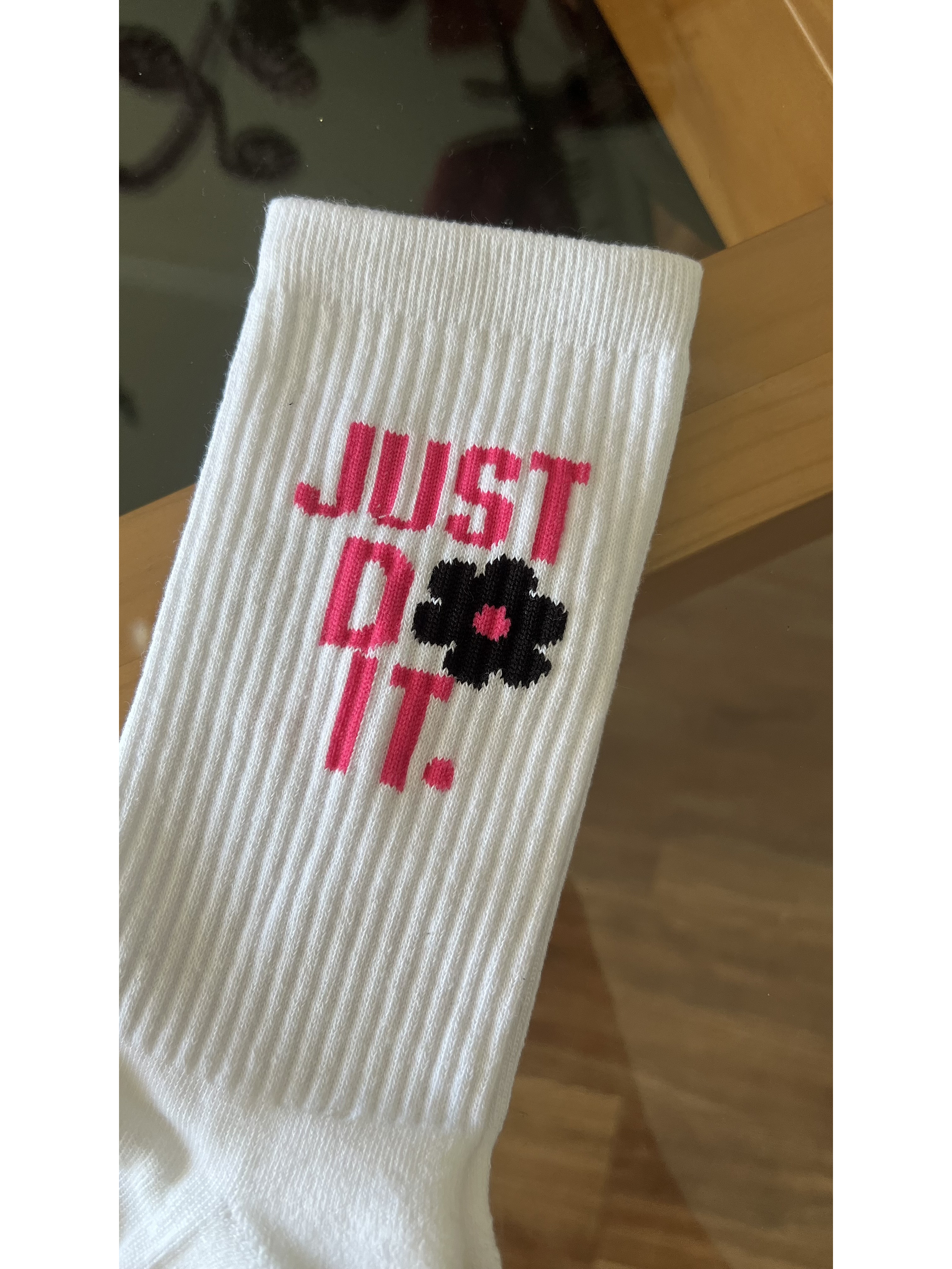 Calcetas just do it flor 2