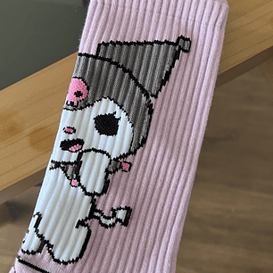 Calcetas rosadas kuromi grande