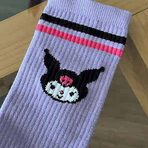 Calcetas kuromi cara