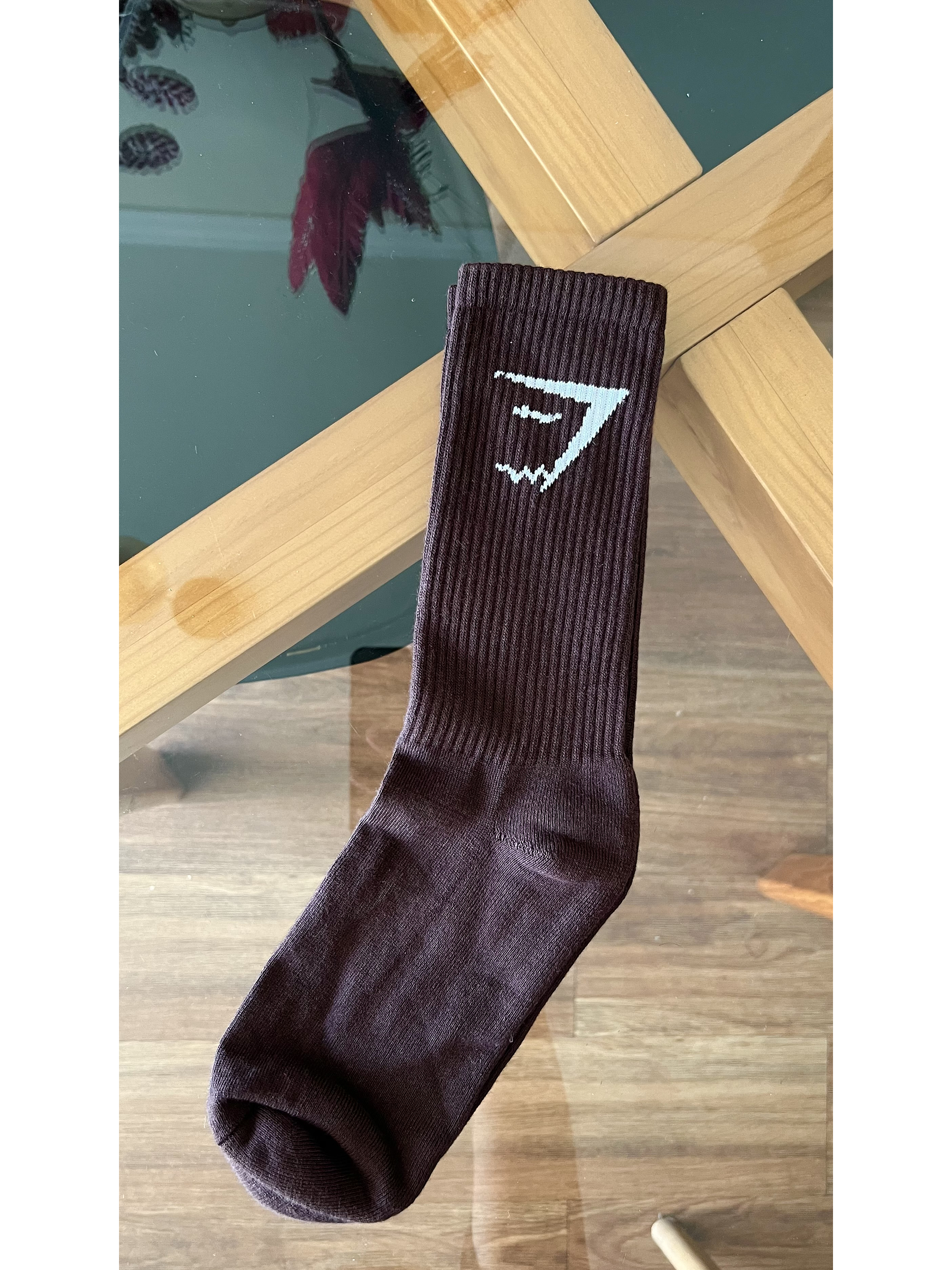 Calcetas gymshark espresso 2