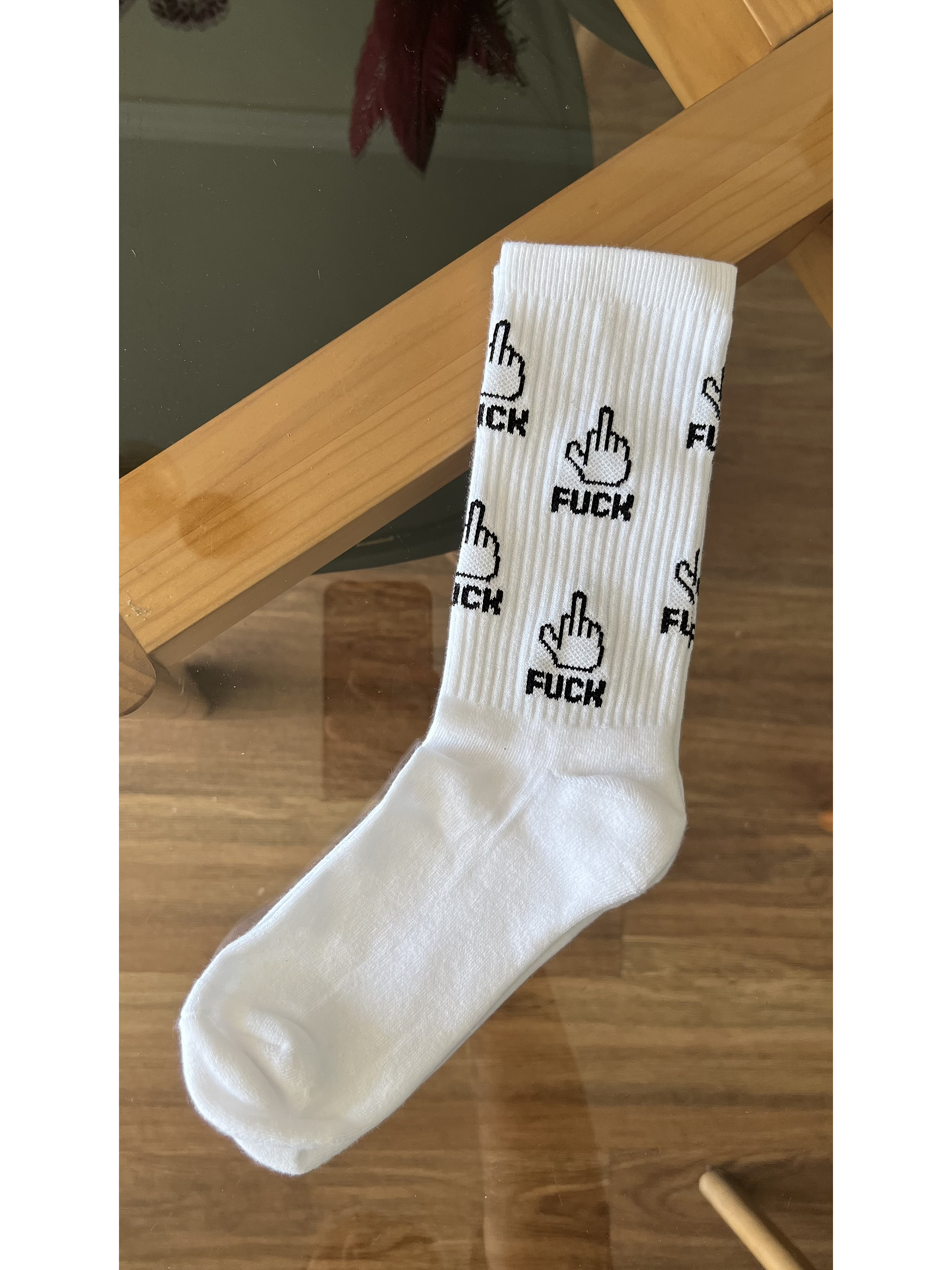 Calcetas blancas fuck 2