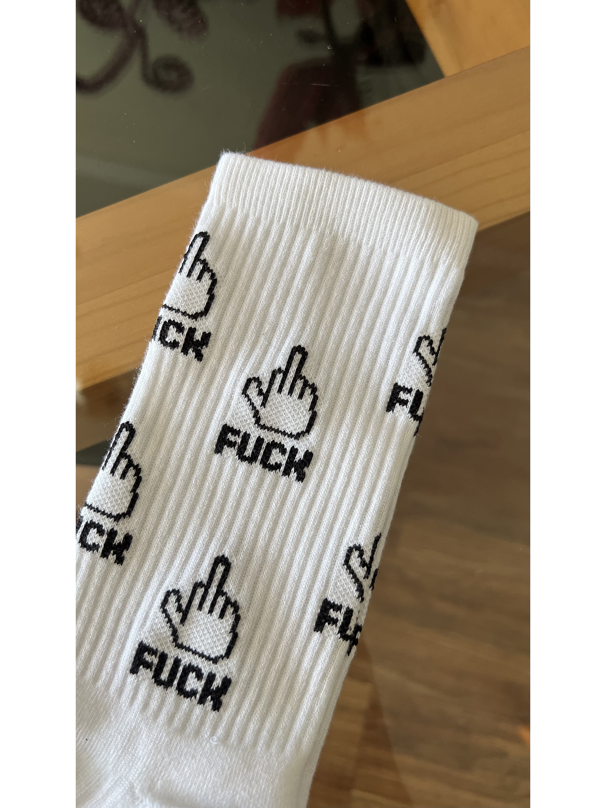 Calcetas blancas fuck 1