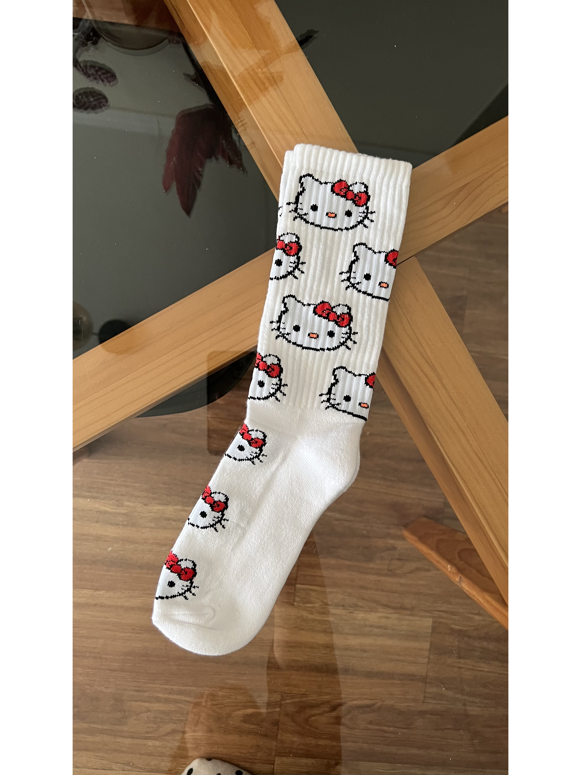 Calcetas hello kitty blancas 2