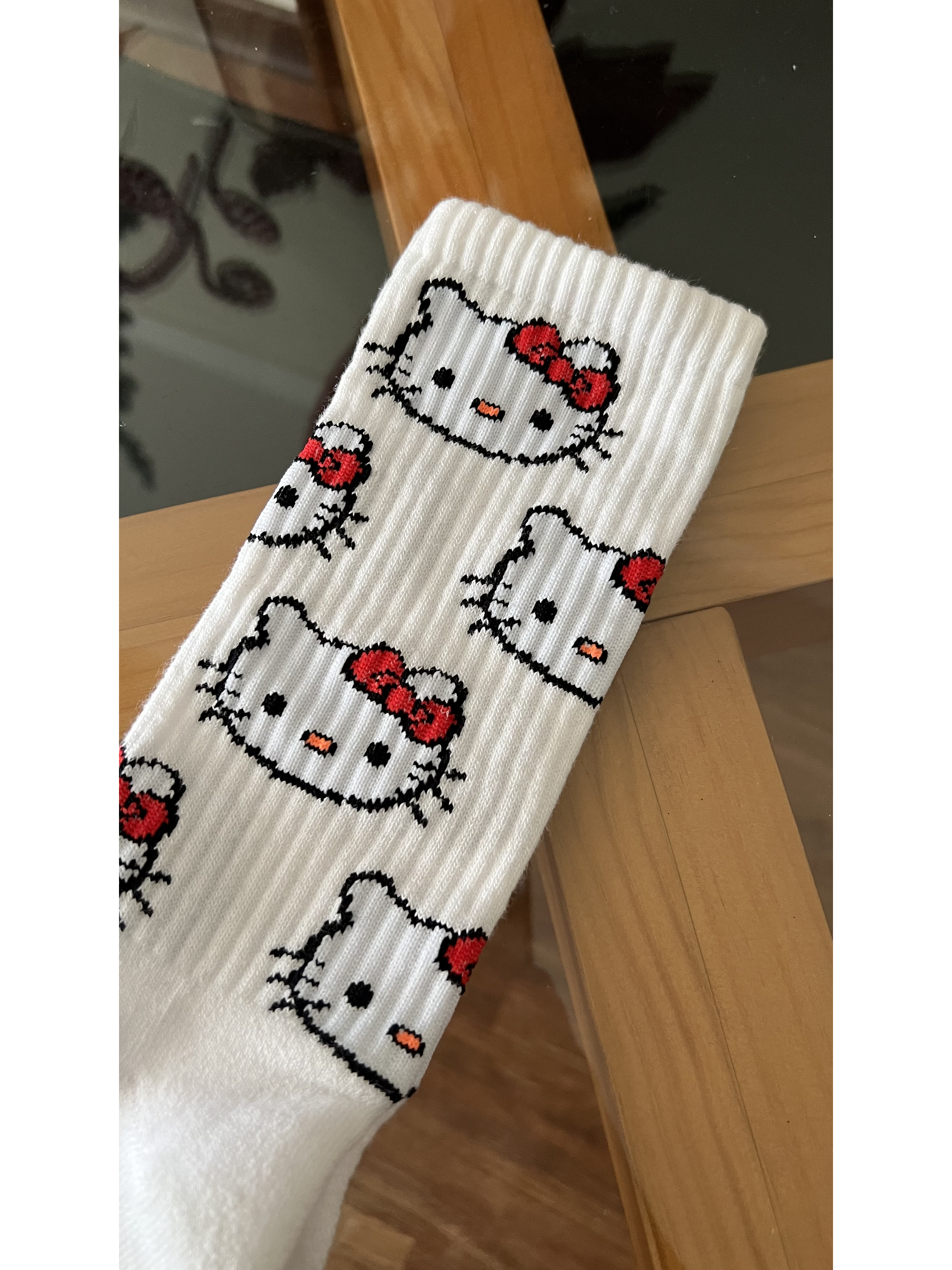 Calcetas hello kitty blancas 1