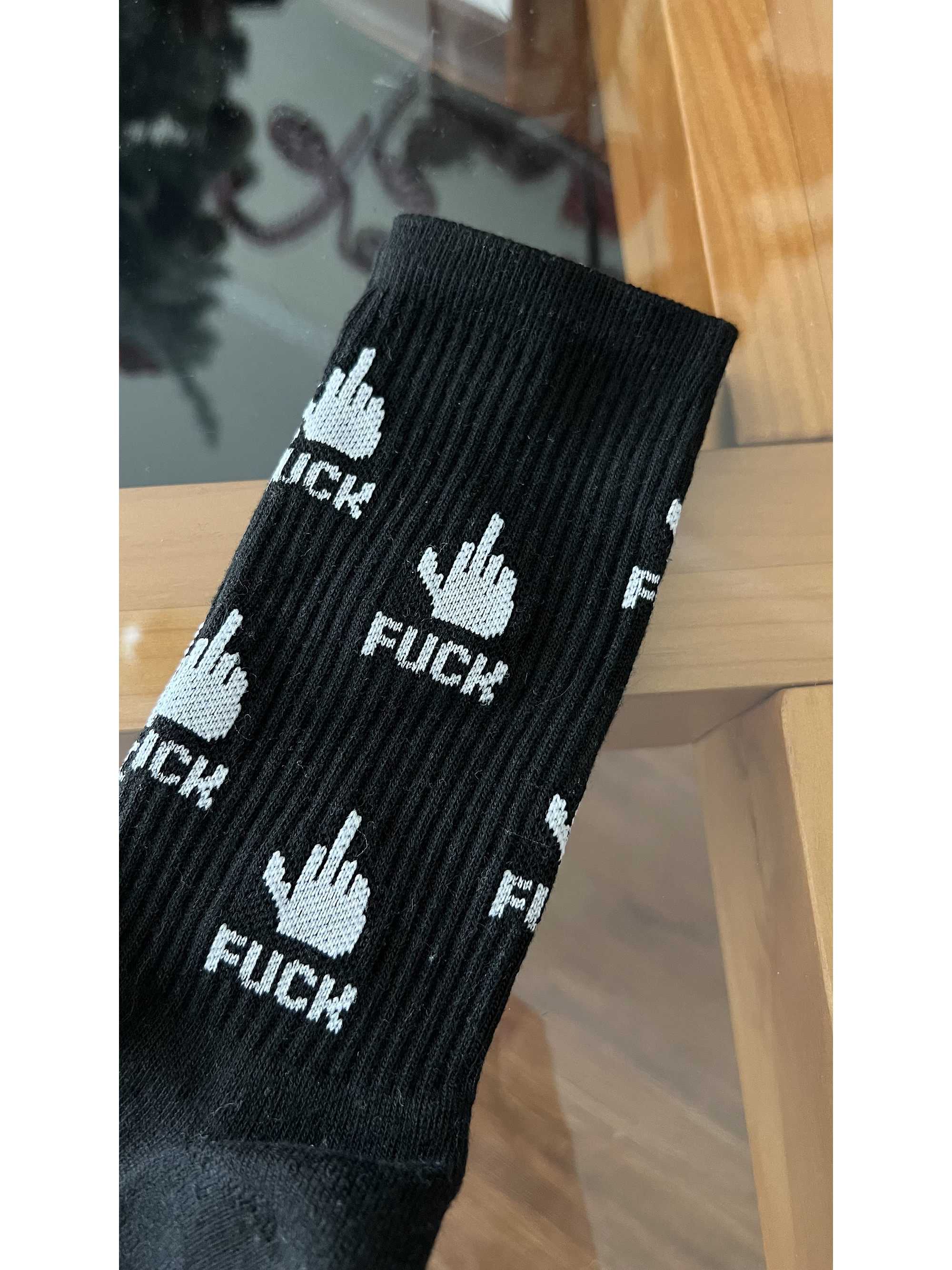 Calcetas negras fuck 2