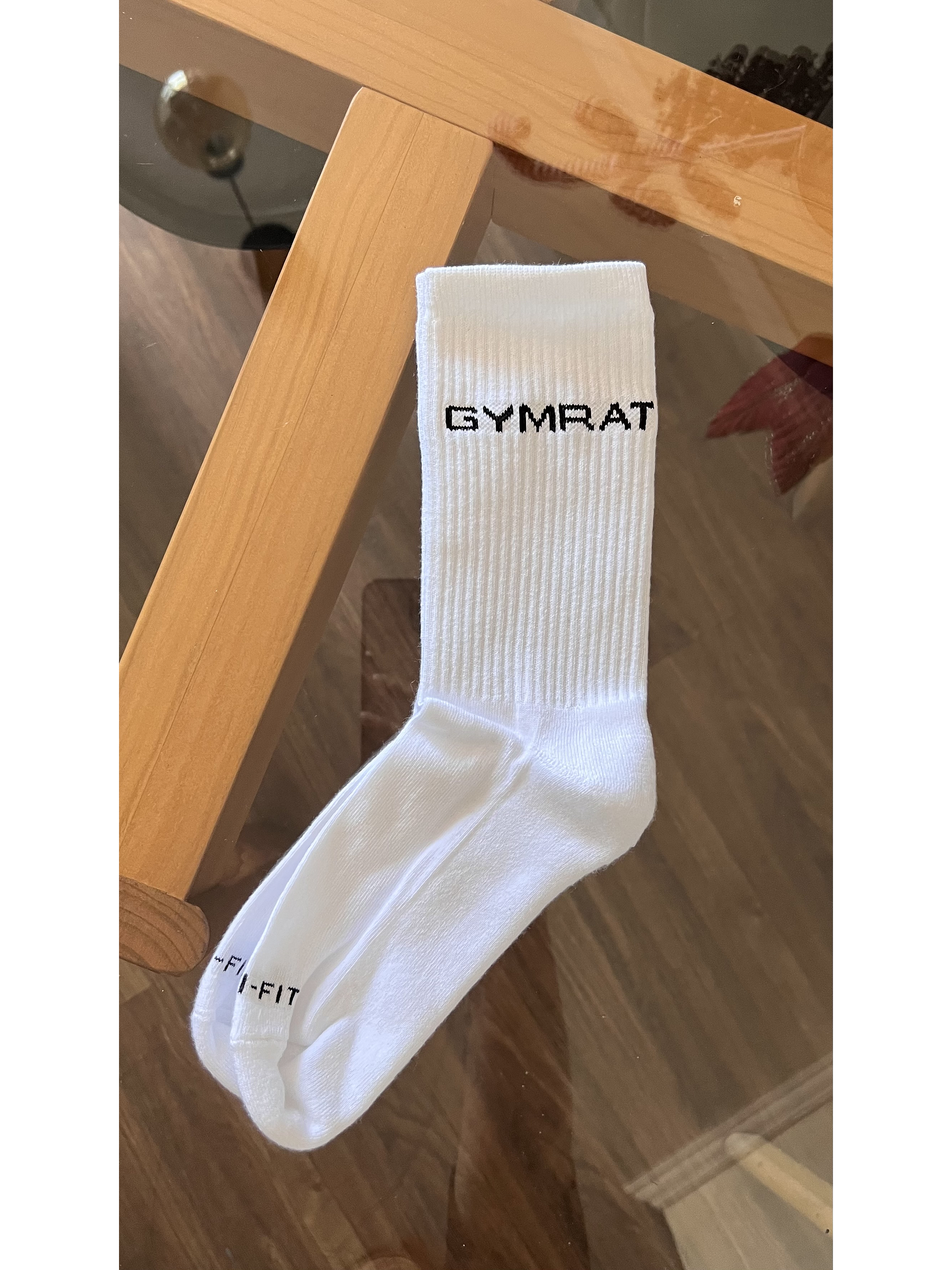 Calcetas blancas gymrat 2