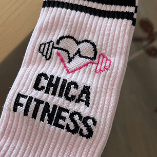 Calcetas chicas fitness rosado pastel