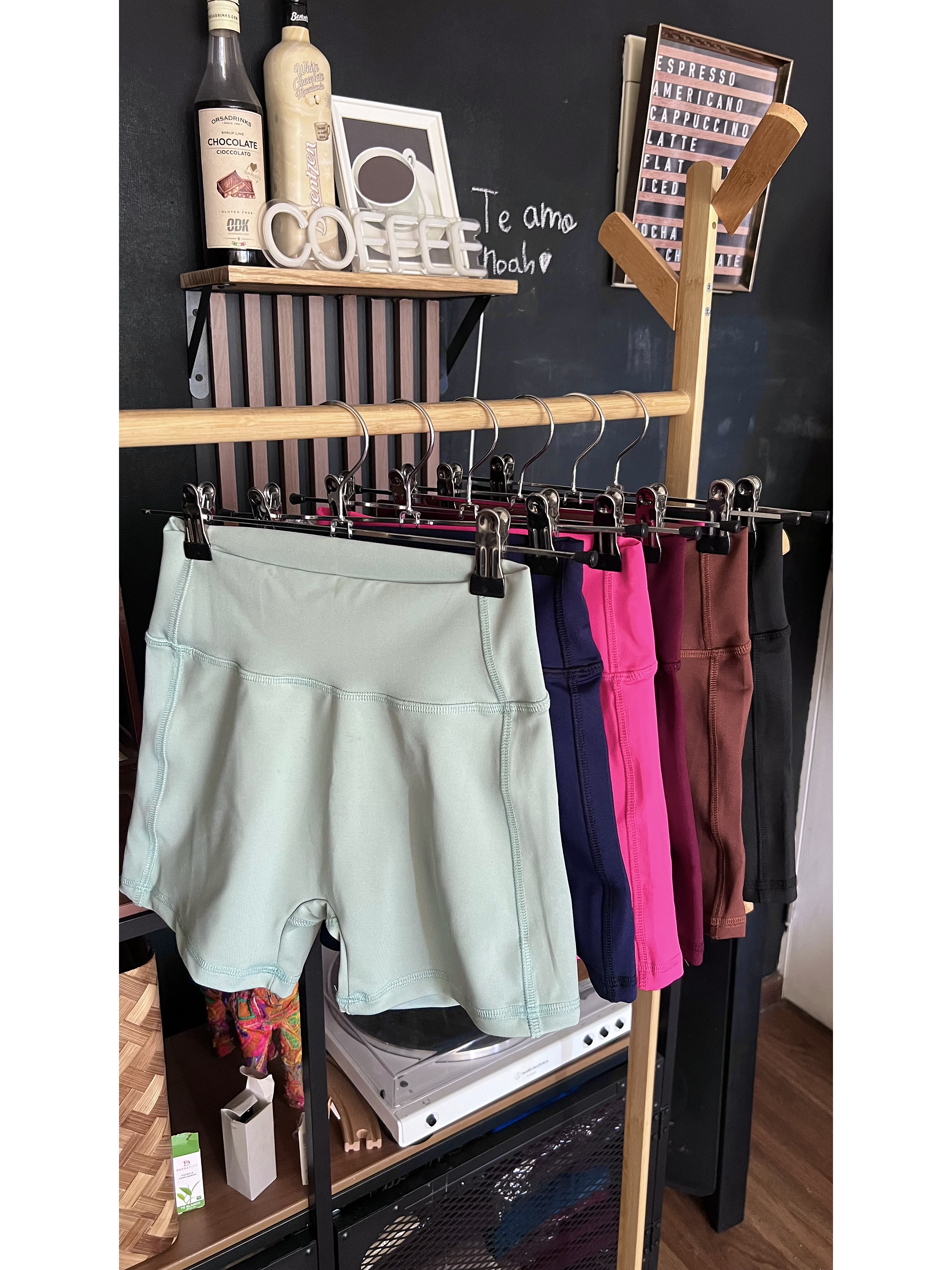 Short sin costura delantera y corte corazón 5