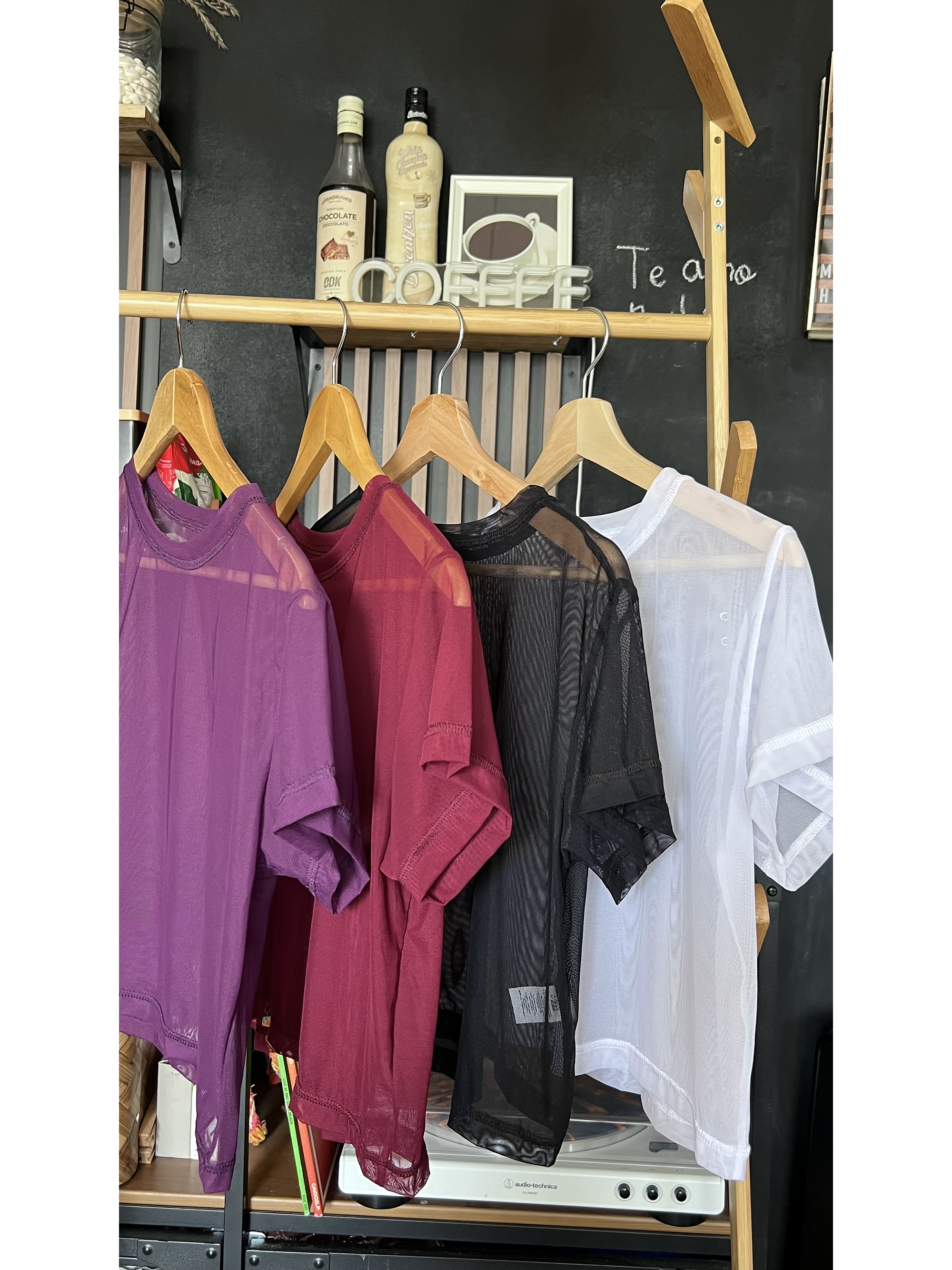 Crop top malla elásticado 3