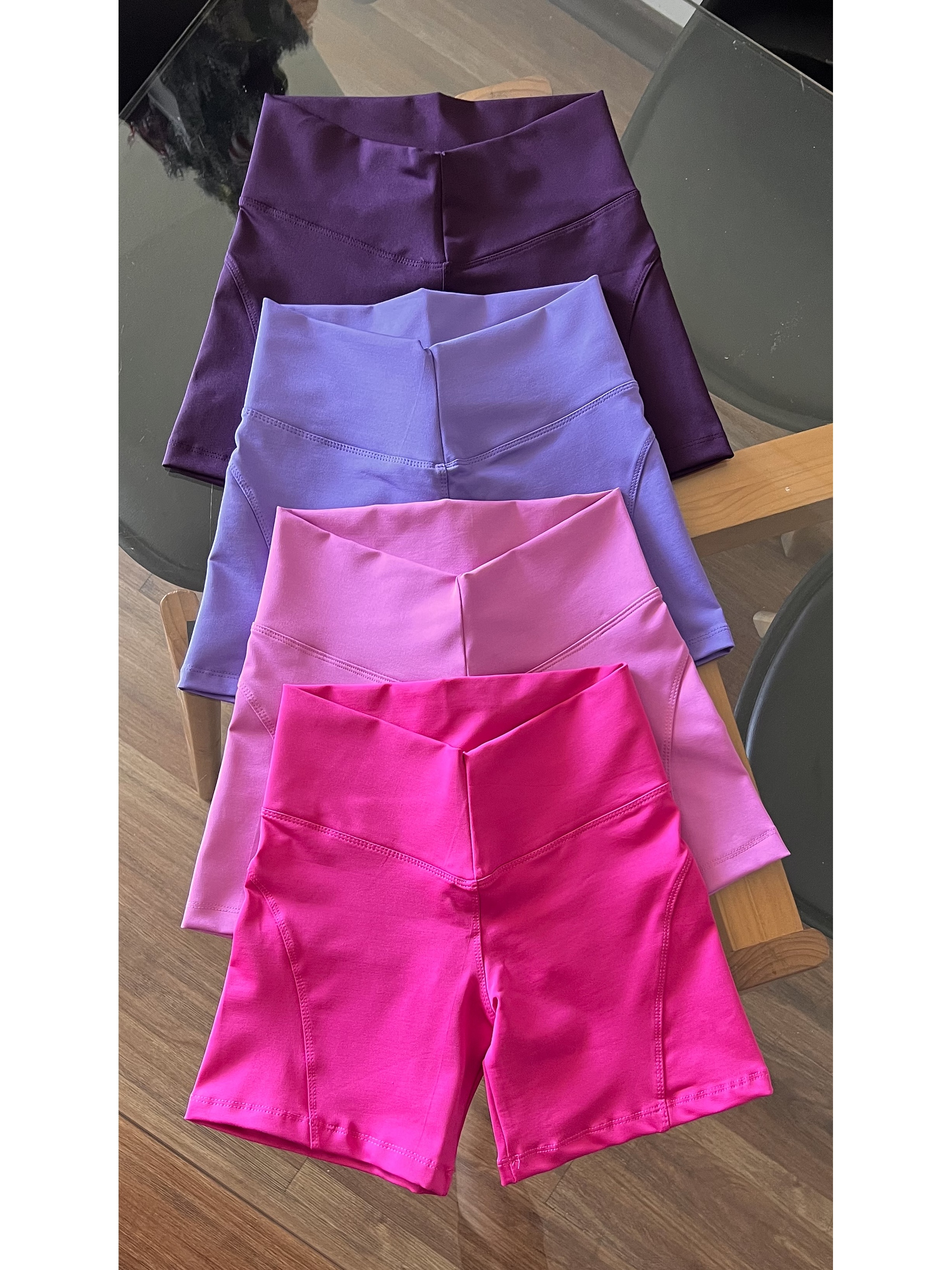 Short liso corte corazón 13