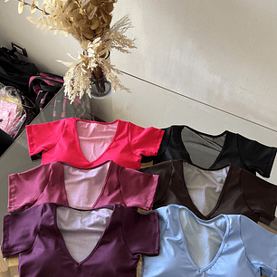 Polera crop top Odette