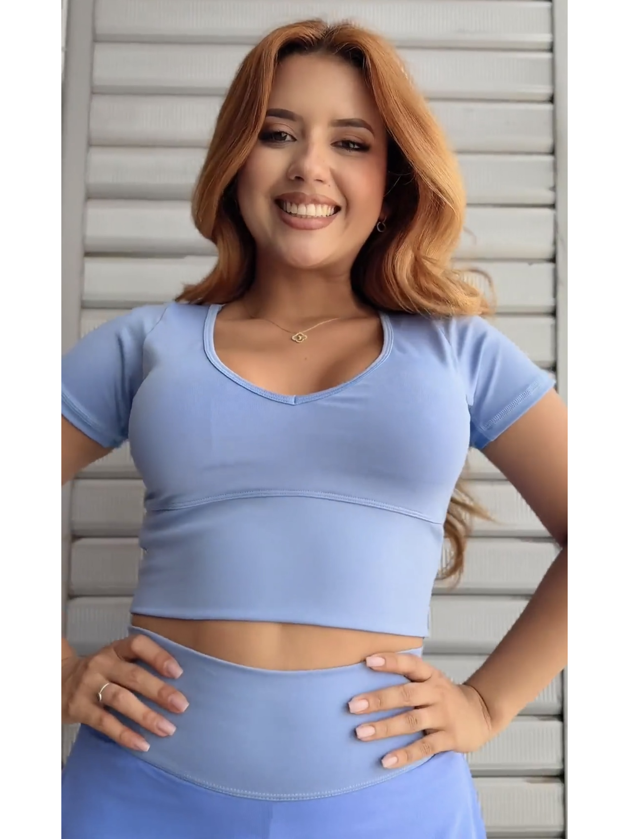Polera crop top Odette 2