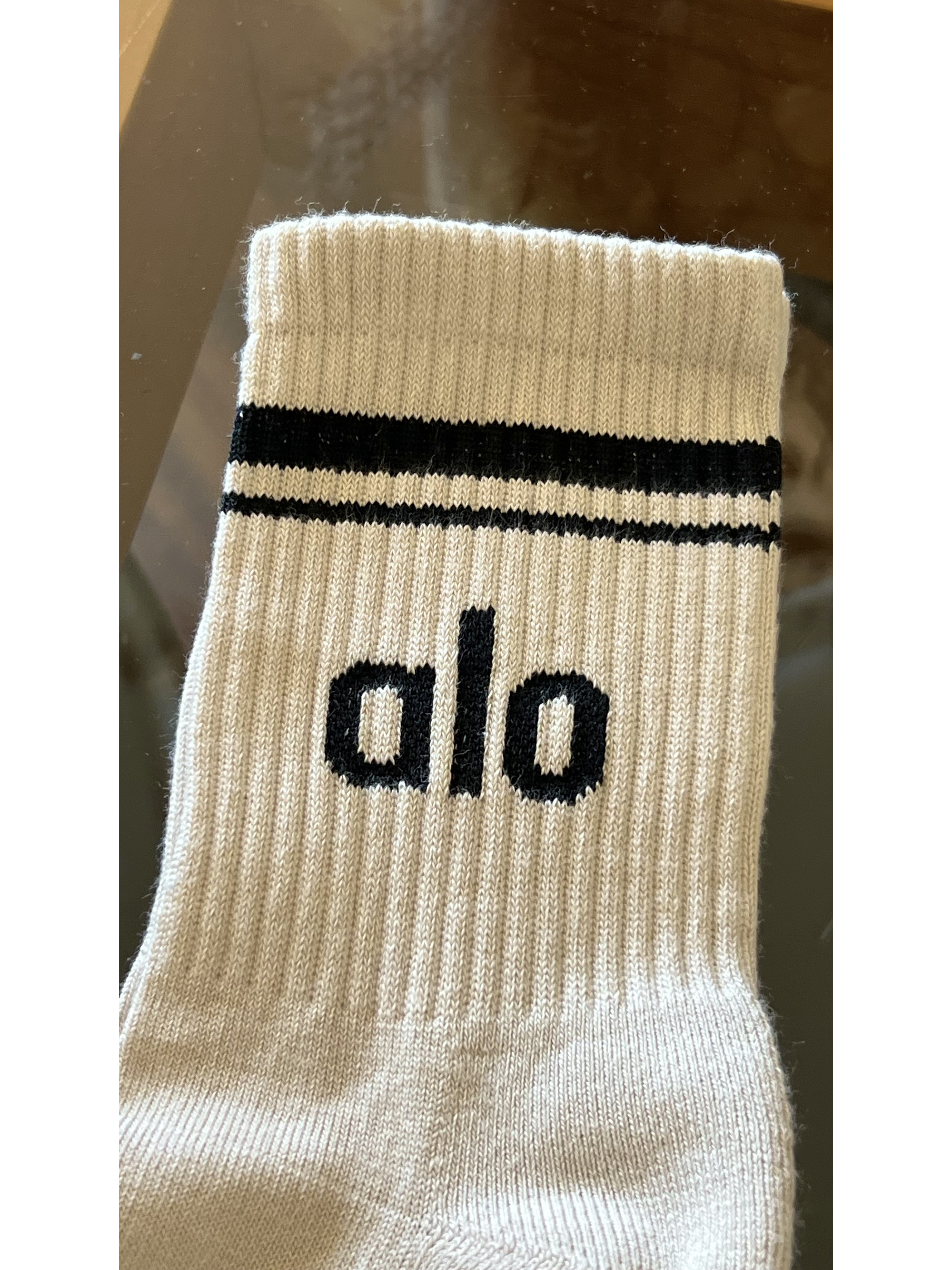 calcetas ALO 2/4 beige  1