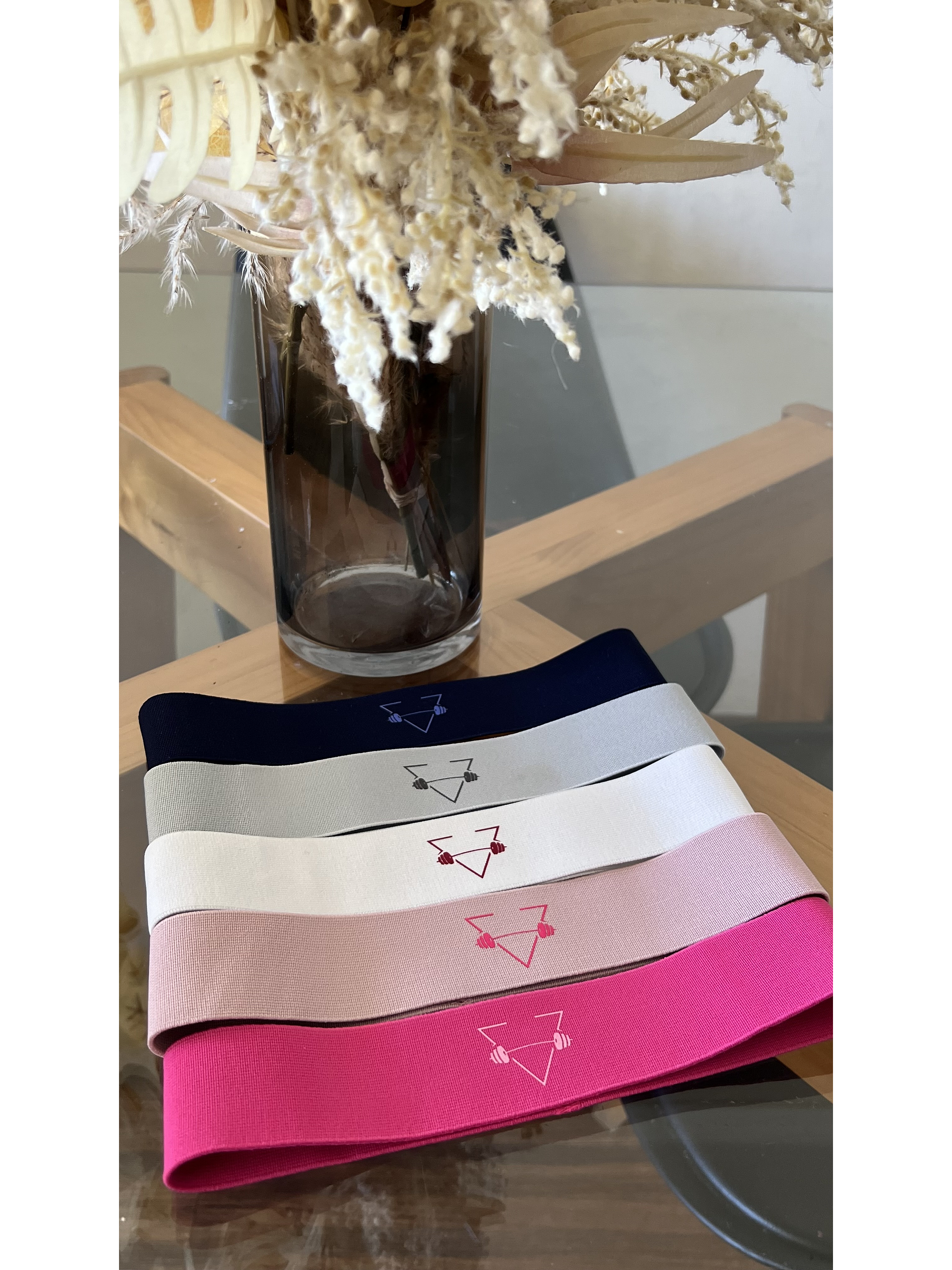 cintillo elastico para el cabello 4cm ancho  2