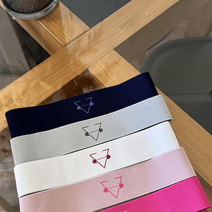 cintillo elastico para el cabello 4cm ancho 