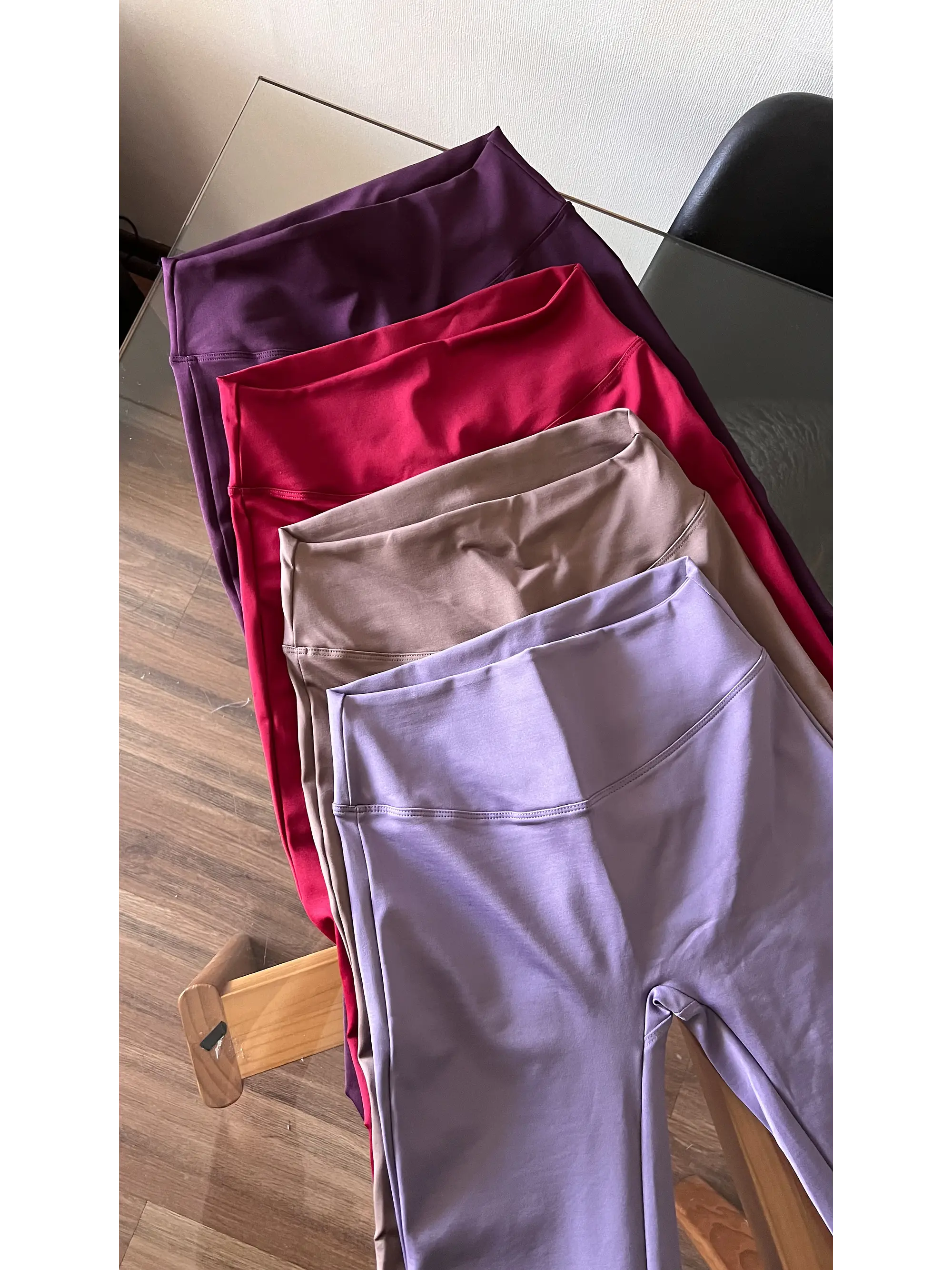 Calza flare sin corte delantero 16