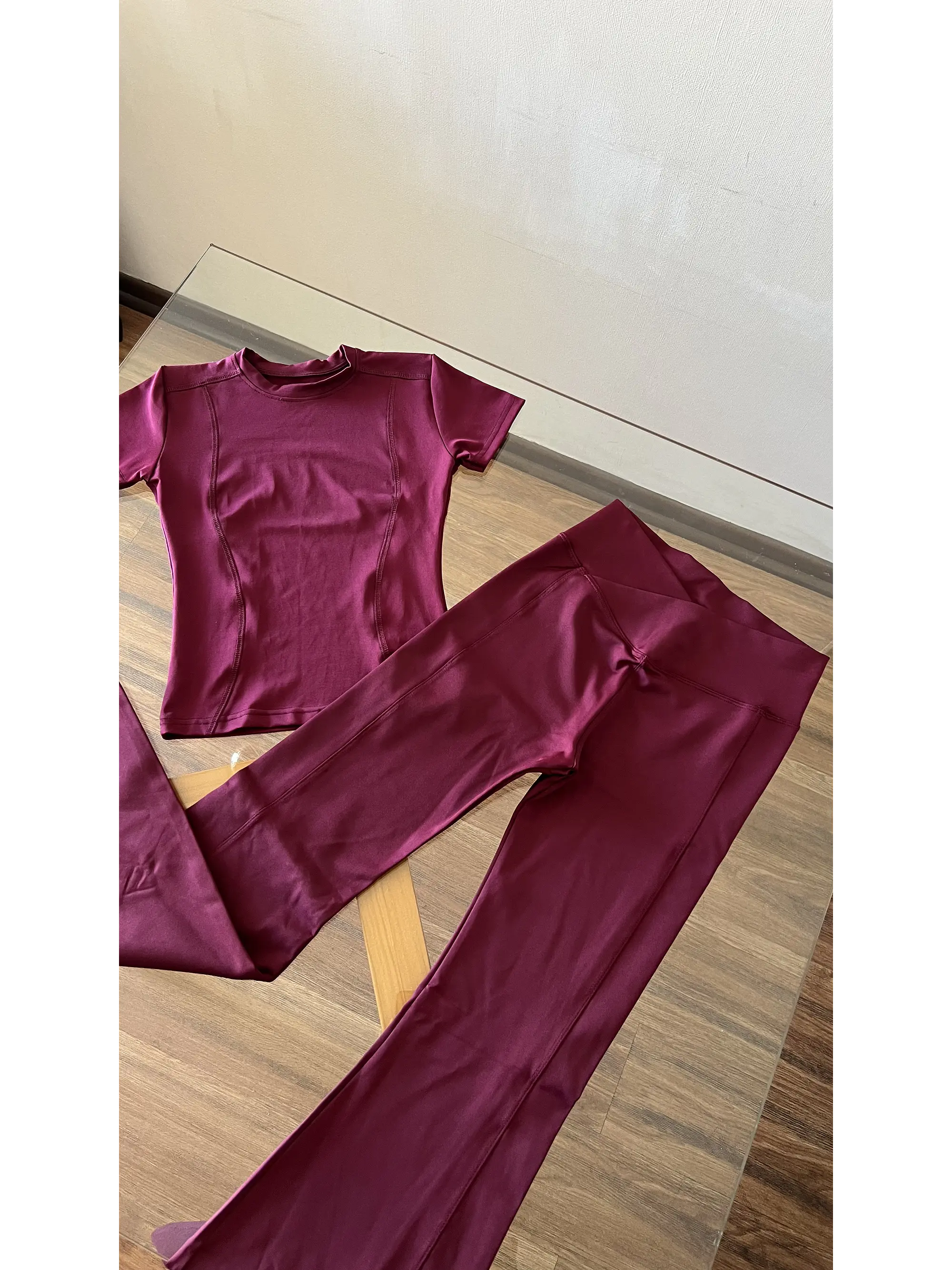 Calza flare pretina cruzada standard  9