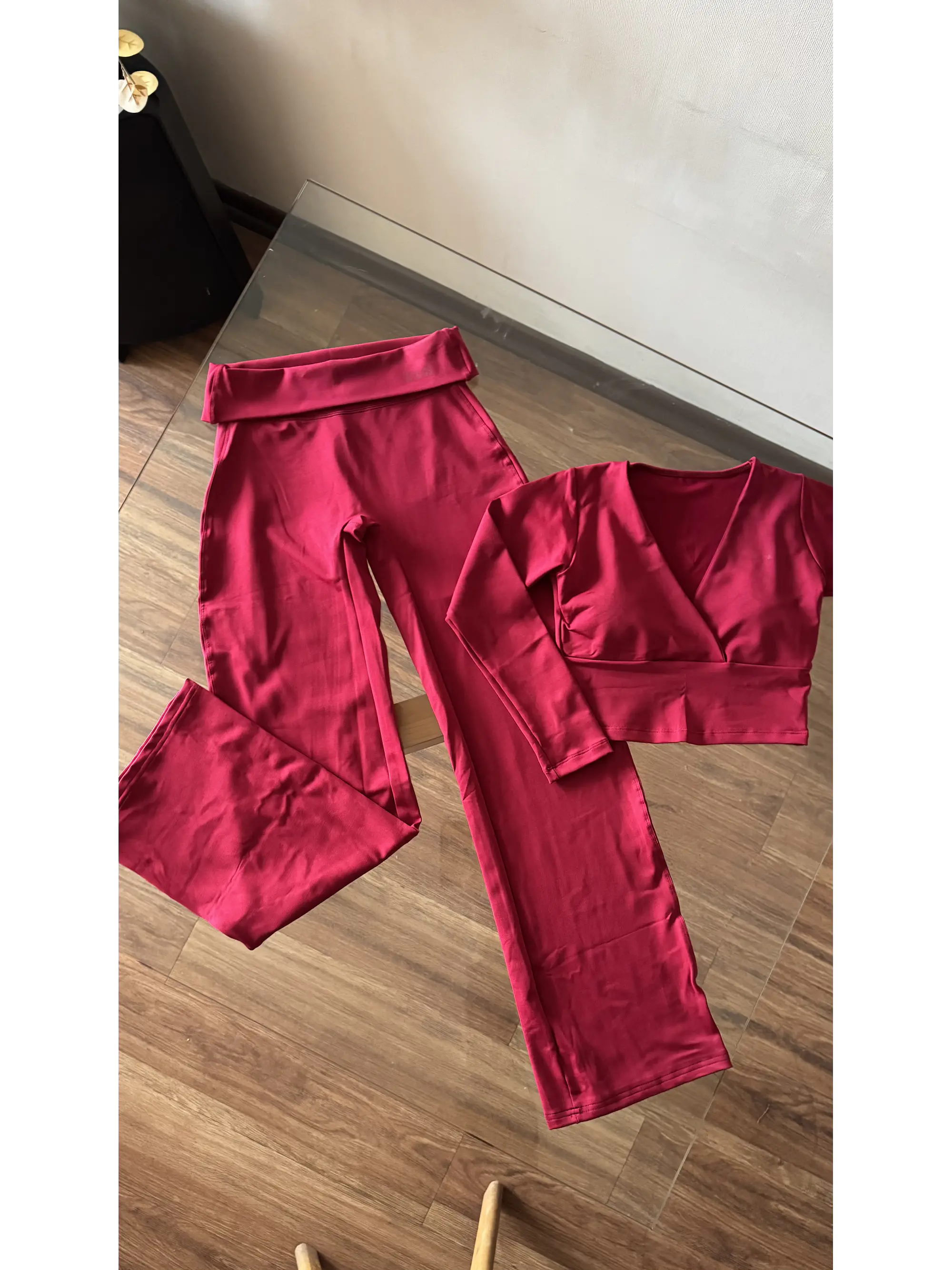 Set Pilates Studio  – Crop Top & calza Recta 6