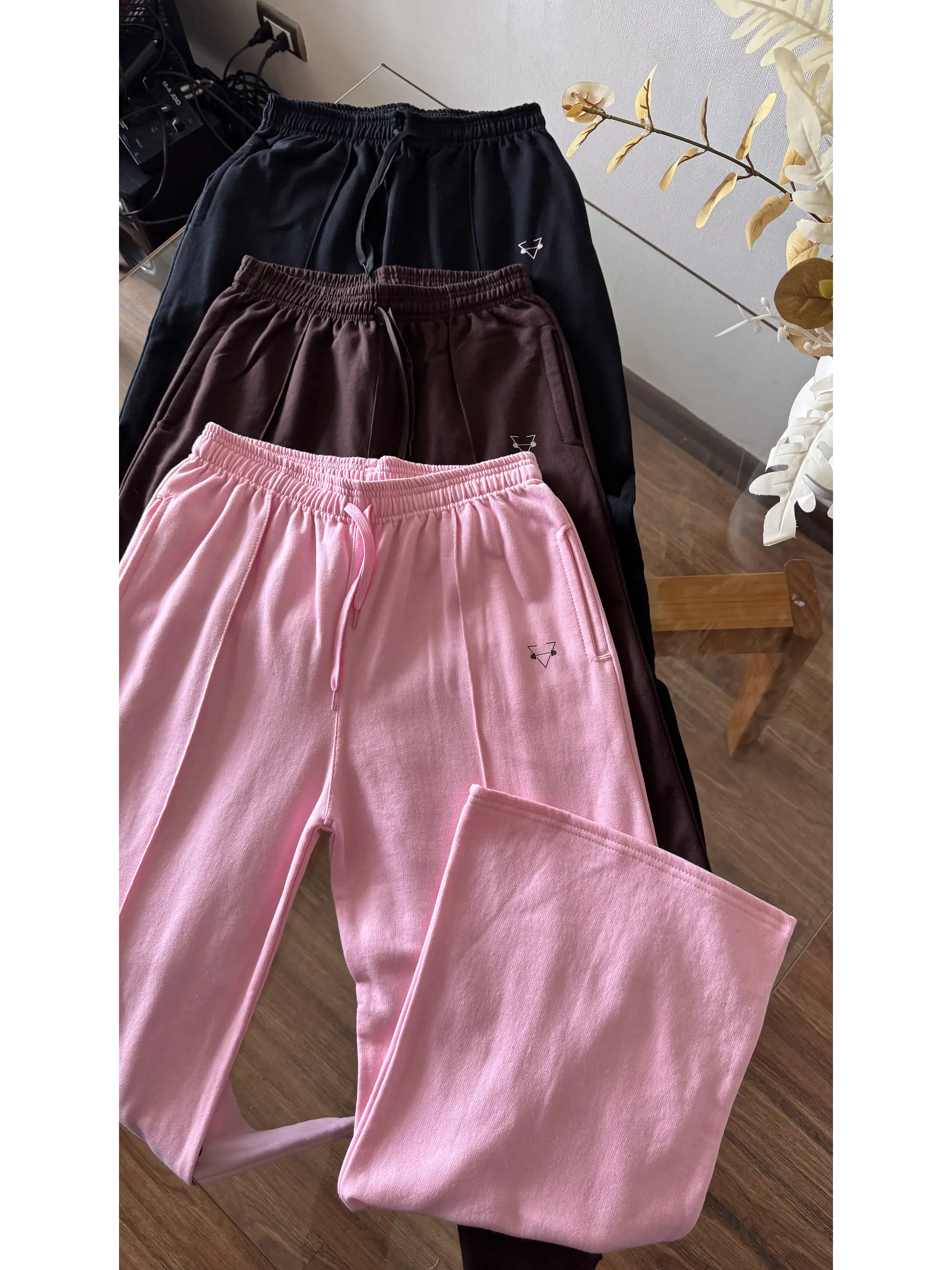 Pantalón de Buzo Palazzo de algodón nacional 1